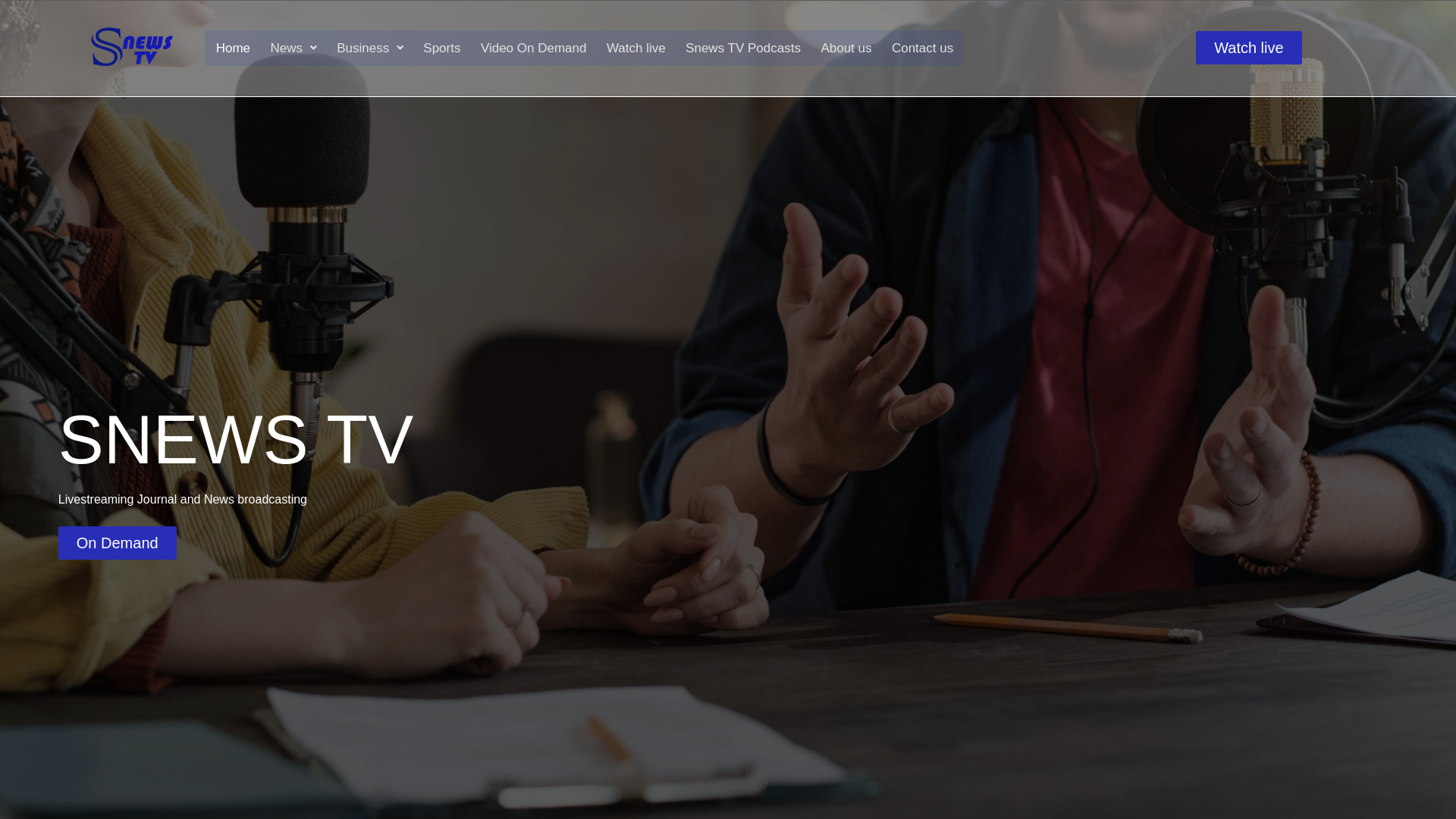 website screenshot of https://snewstv.com/