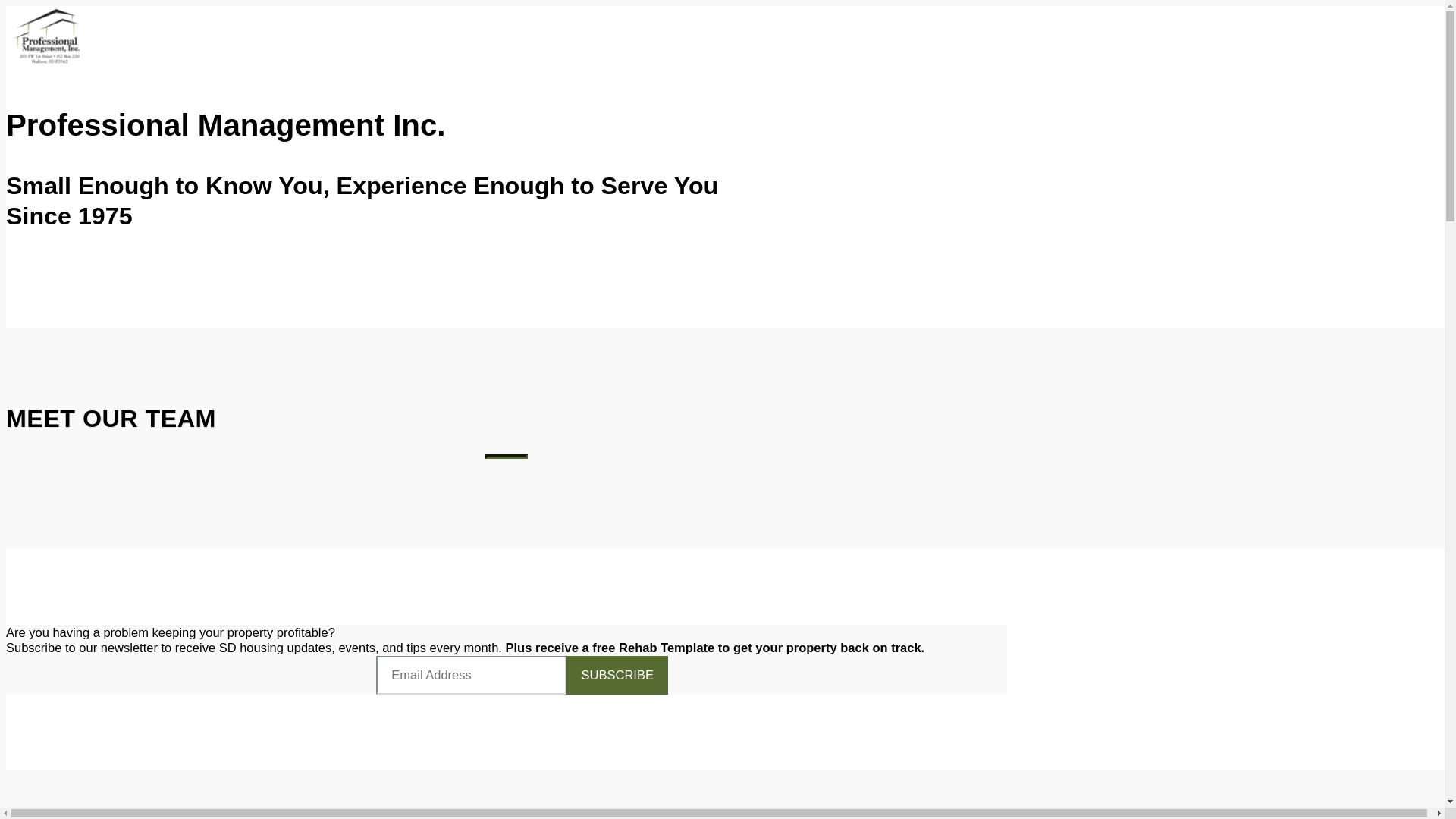 website screenshot of https://professionalmanagementinc.net/