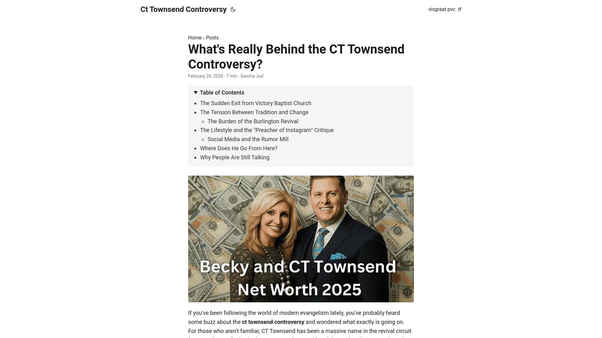 website screenshot of https://ct-townsend-controversy.pages.dev/