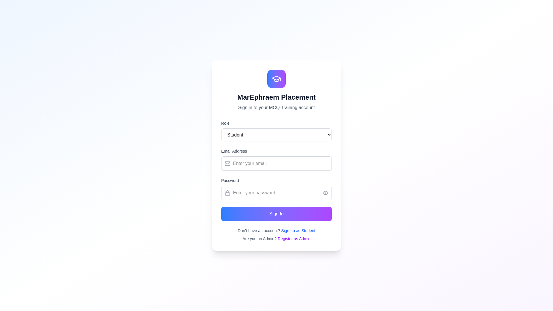 website screenshot of https://marephraemplacementcell.in/