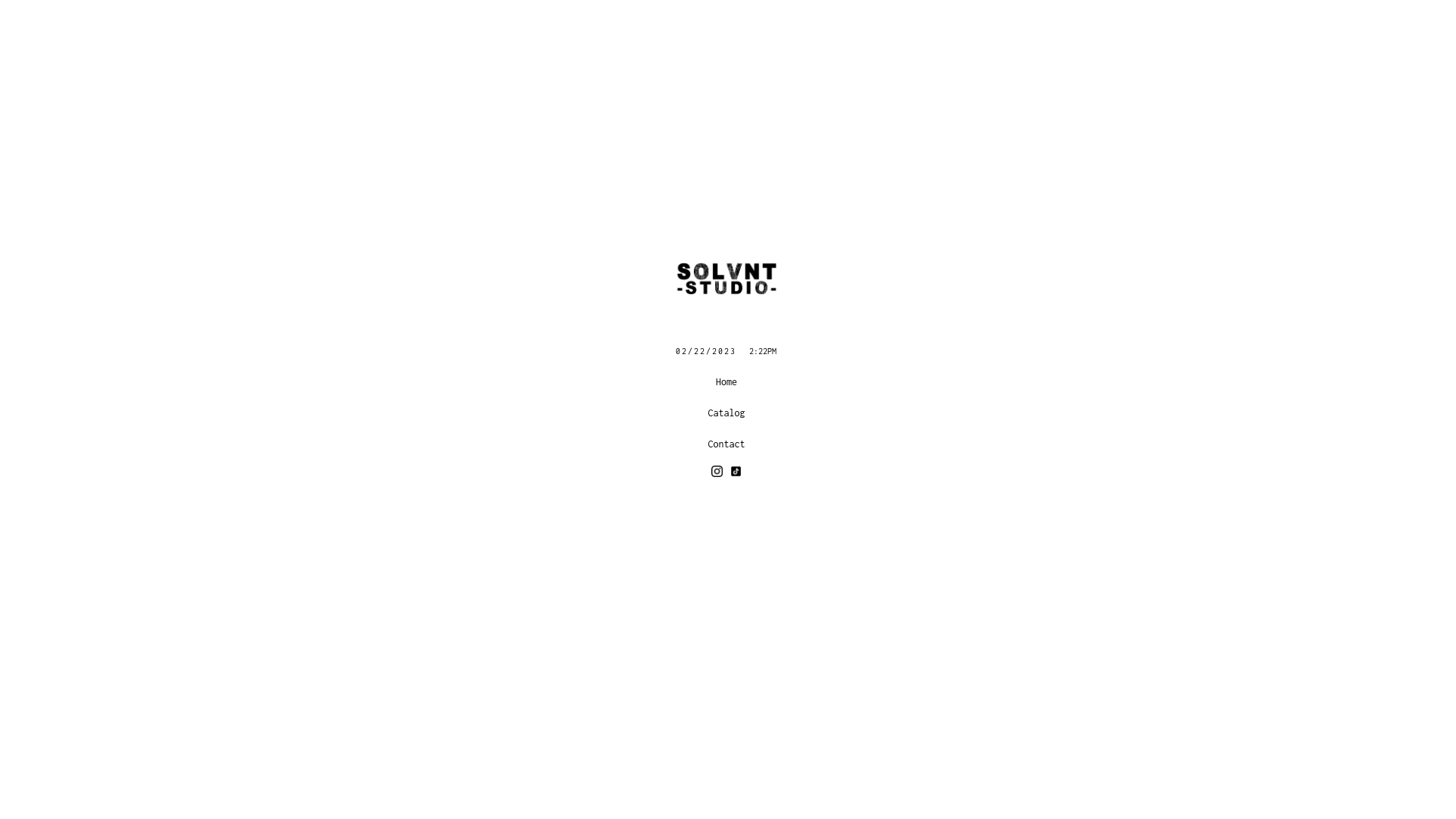 website screenshot of https://solvntstudio.com/