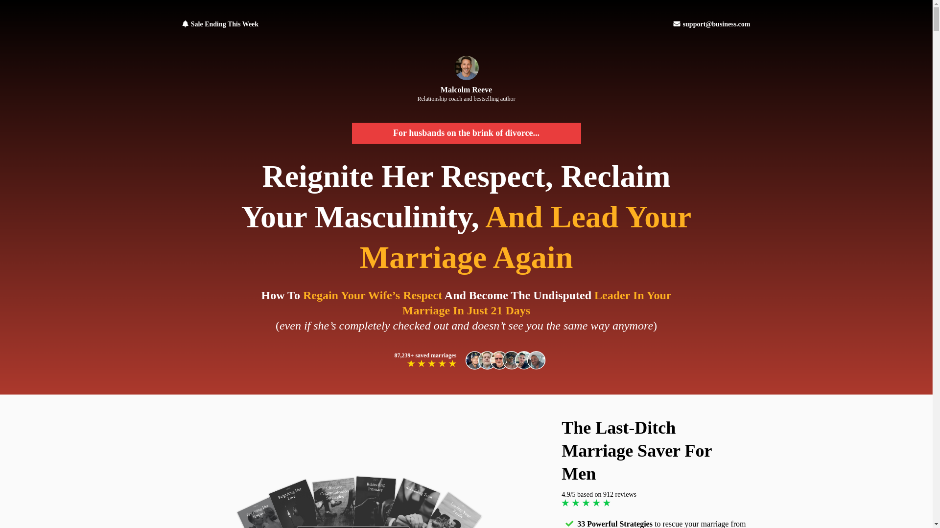 website screenshot of https://malcolmreeve.com/