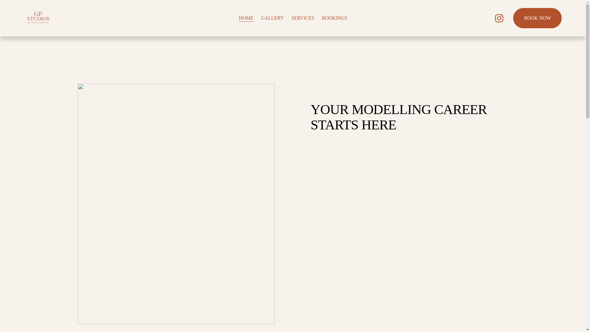 website screenshot of https://gpstudios.uk/