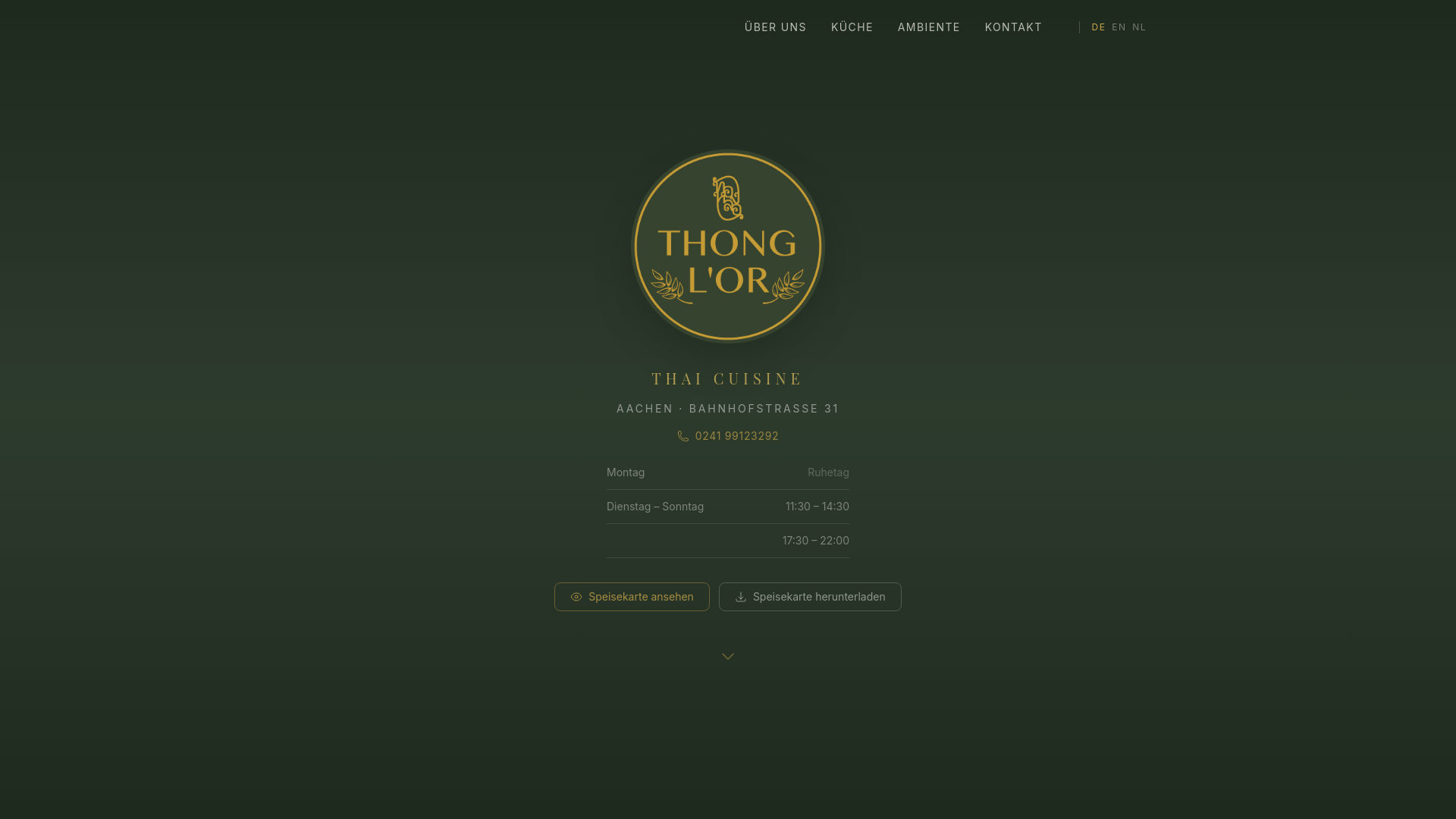 website screenshot of https://thonglor.pages.dev/