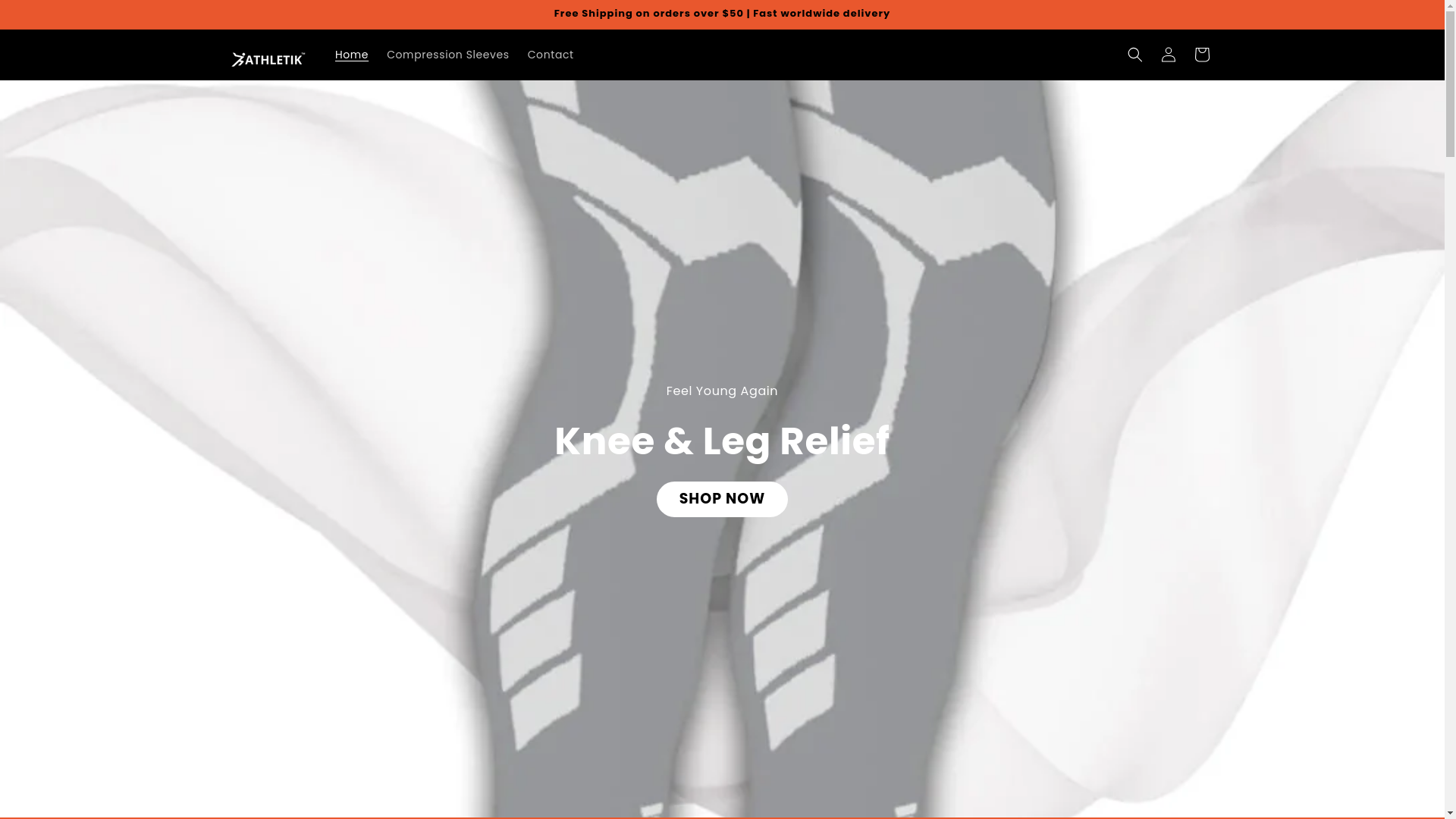 website screenshot of https://getathletik.com/
