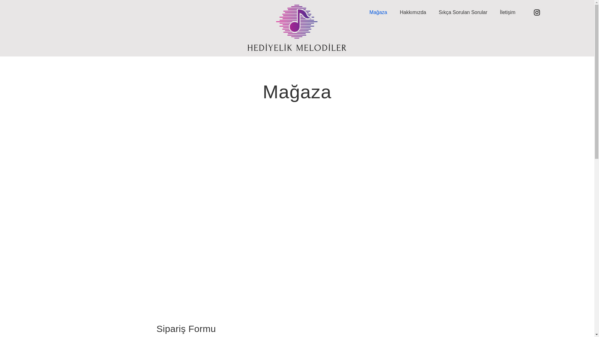 website screenshot of https://hediyelikmelodiler.com/
