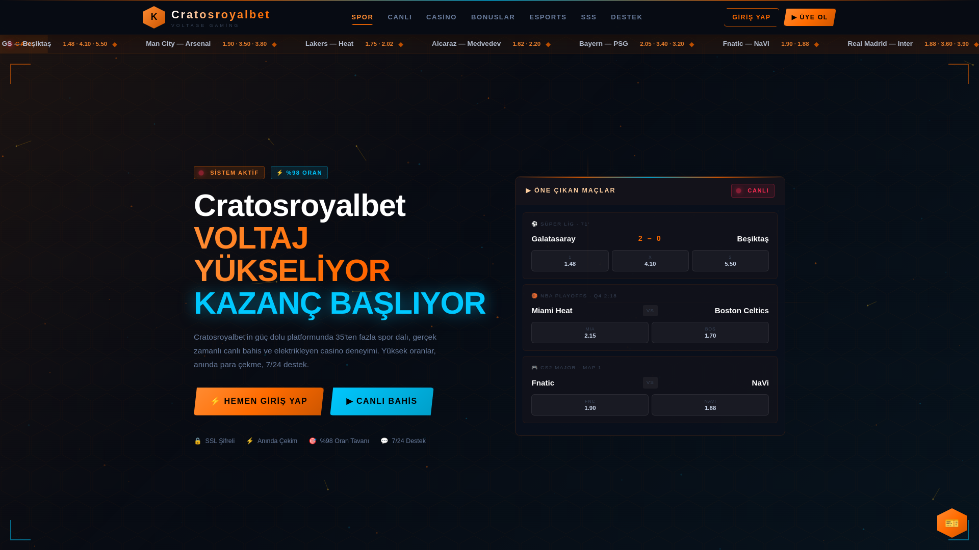 website screenshot of https://tr.cratosroyalbt-realgiris.com