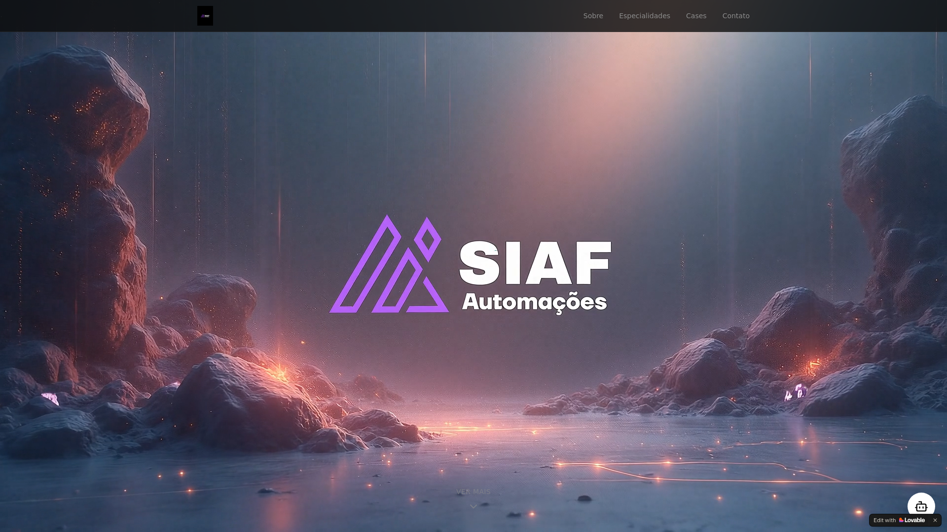 website screenshot of https://siafauto.com.br/