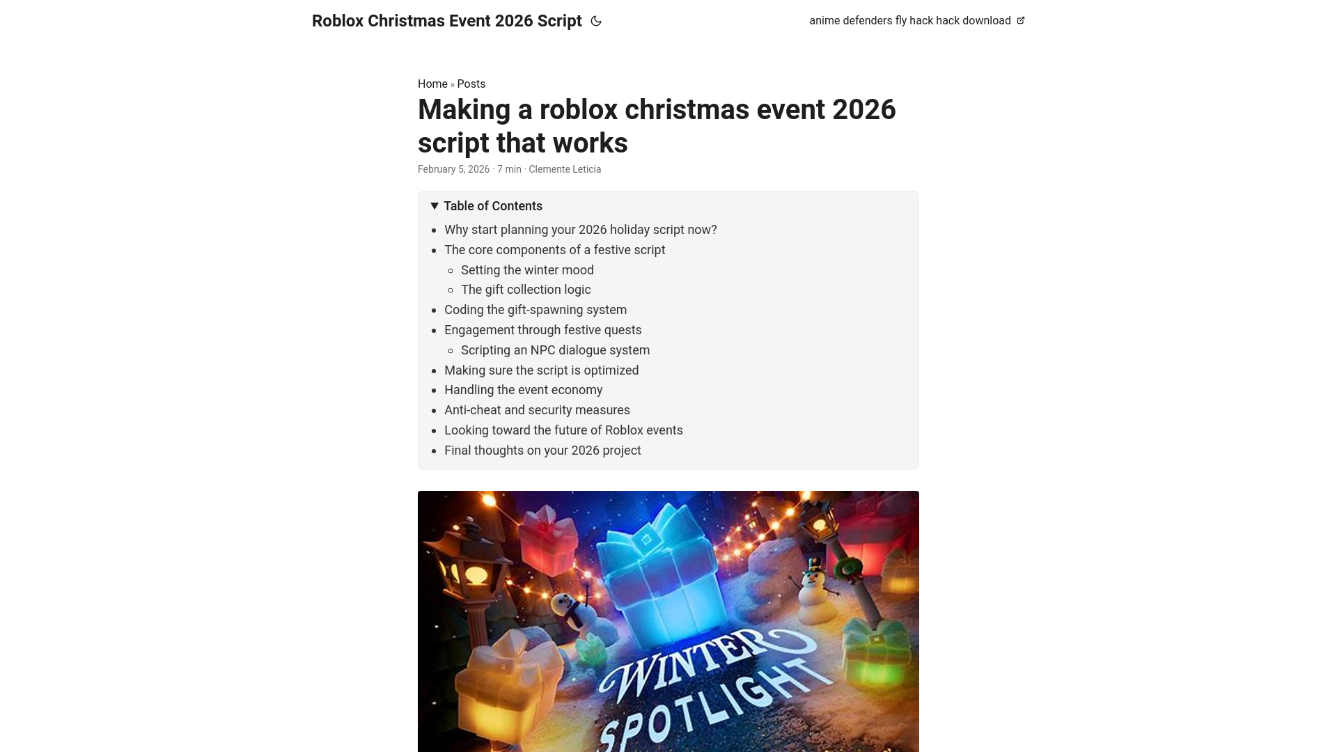 website screenshot of https://roblox-christmas-event-2026-script.pages.dev/