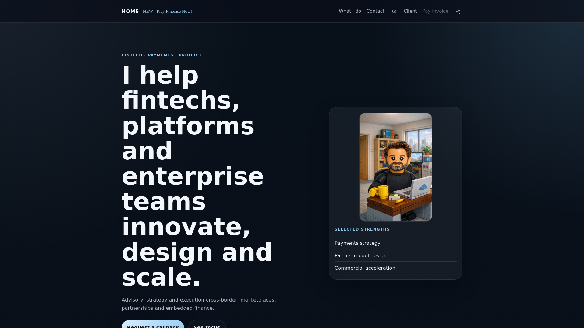 website screenshot of https://itsclemwebsite.pages.dev/