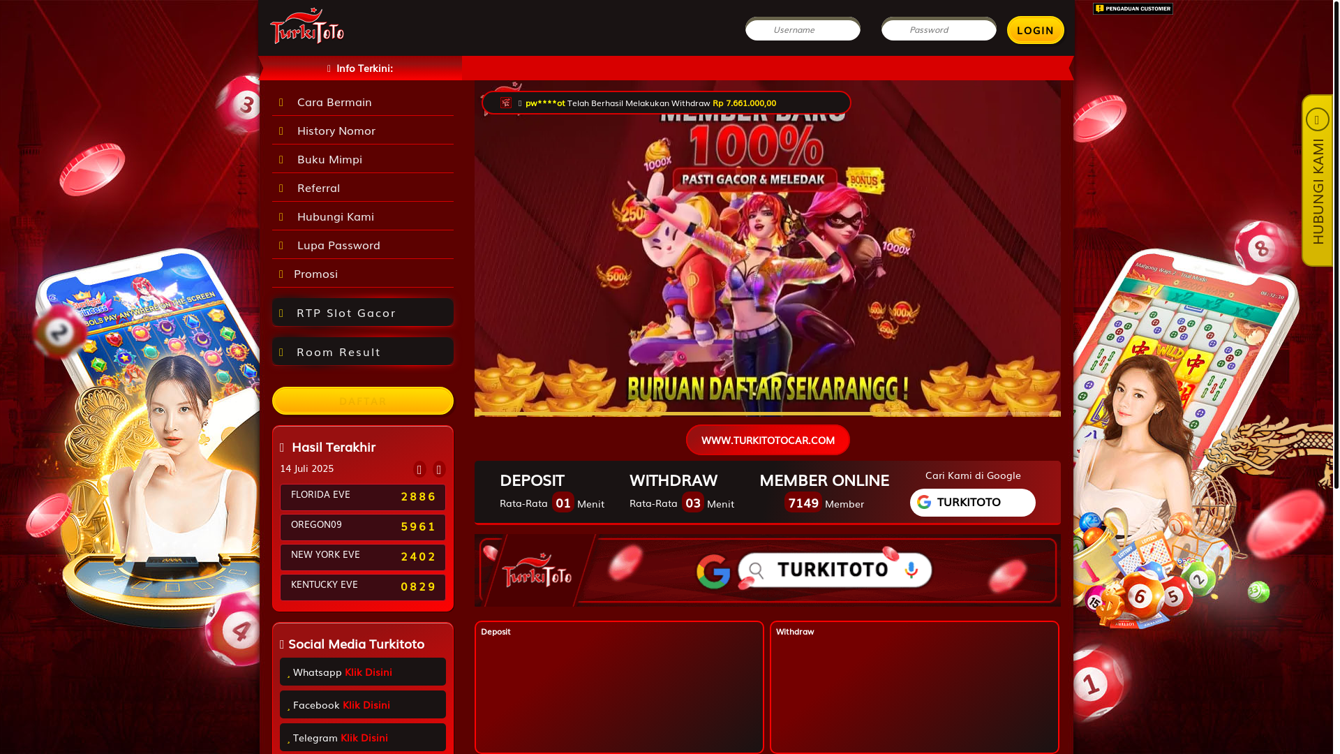 website screenshot of https://turkiselamat.com/