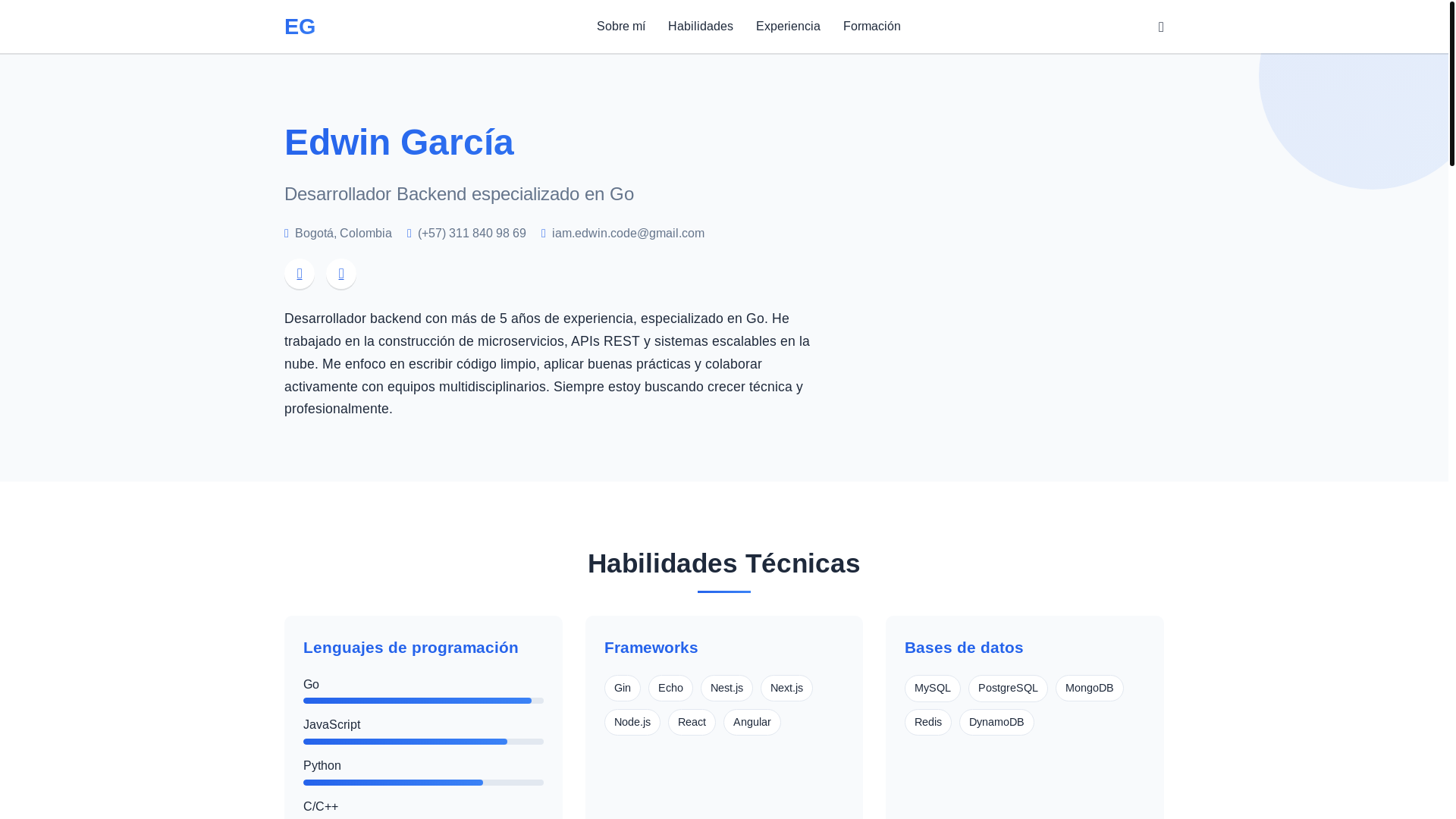 website screenshot of https://edwincode.com/
