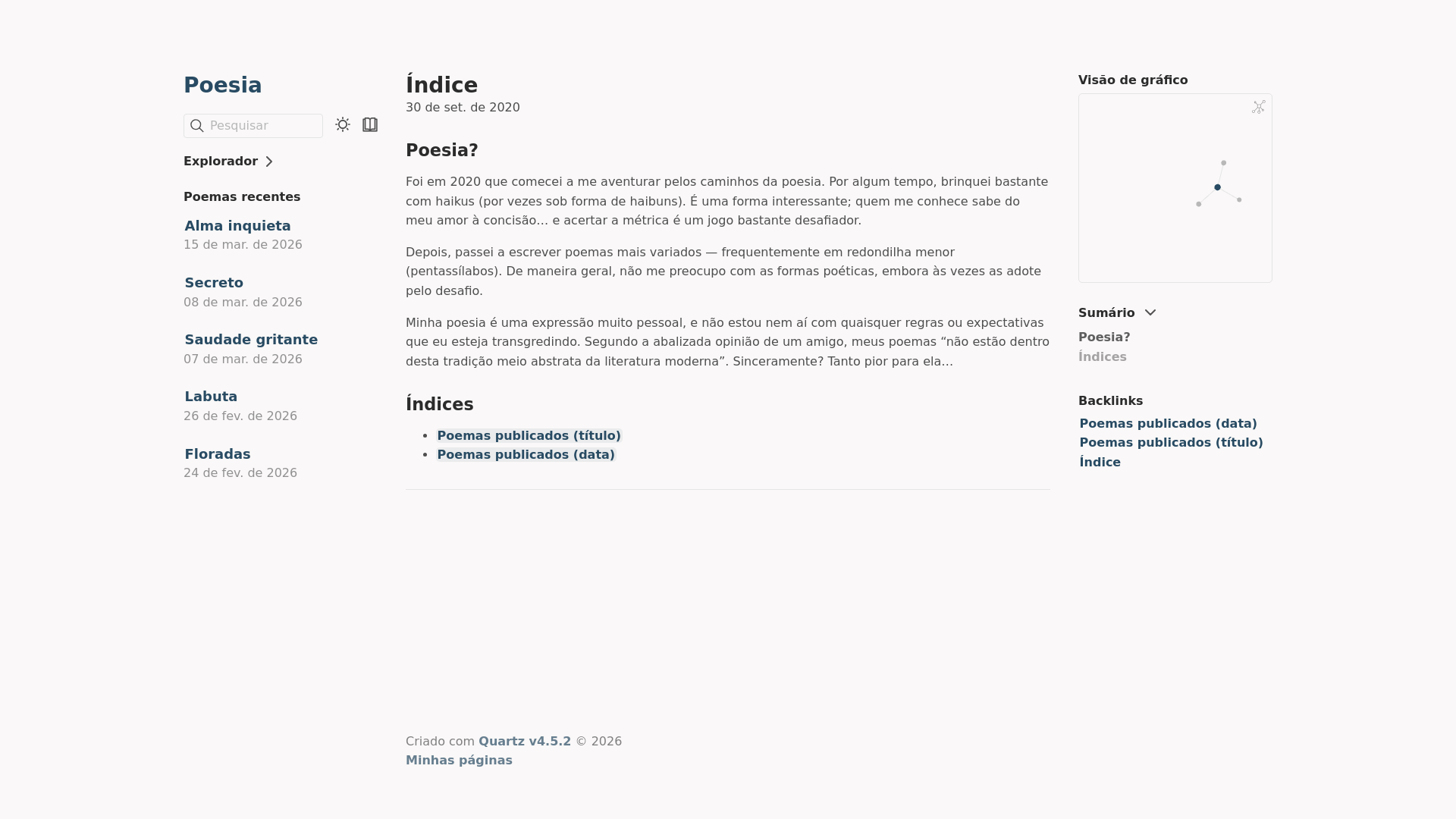 website screenshot of https://lcduarte-poesia.pages.dev/