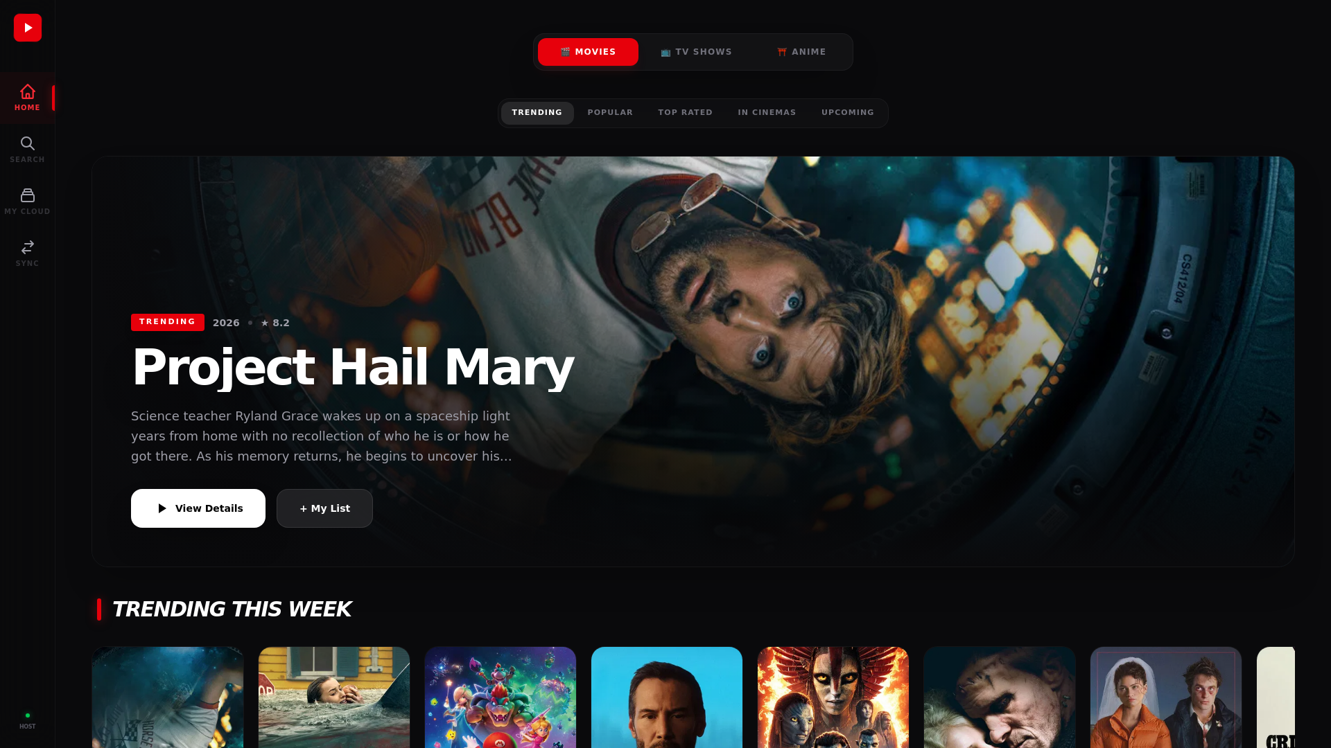 website screenshot of https://syncscreen.online/