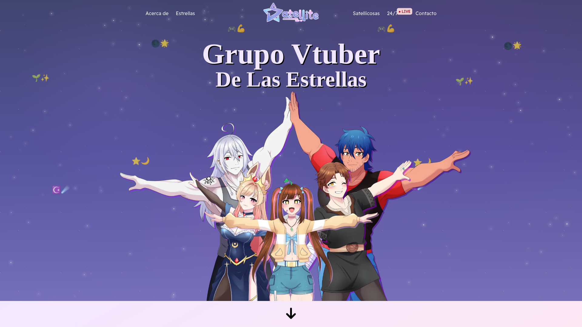 website screenshot of https://satellitemoe.pages.dev/