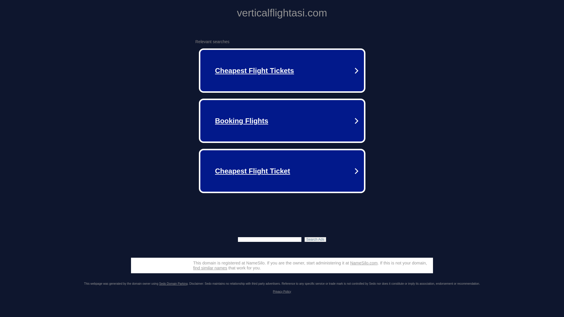website screenshot of https://verticalflightasi.com/