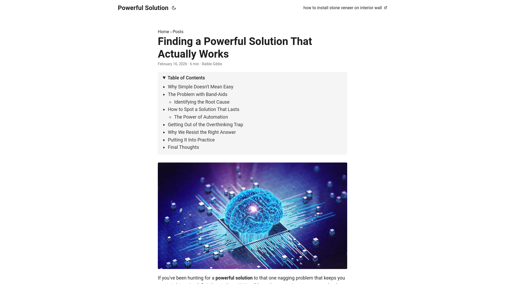 website screenshot of https://powerful-solution.pages.dev/