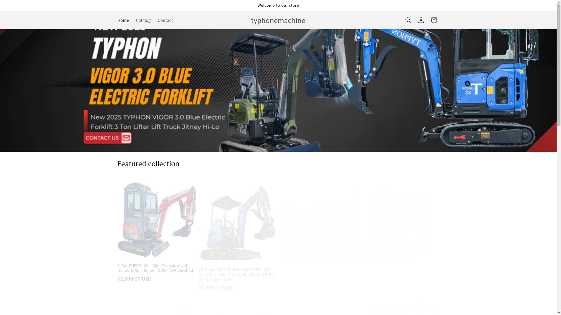 website screenshot of https://powermachinery.shop/