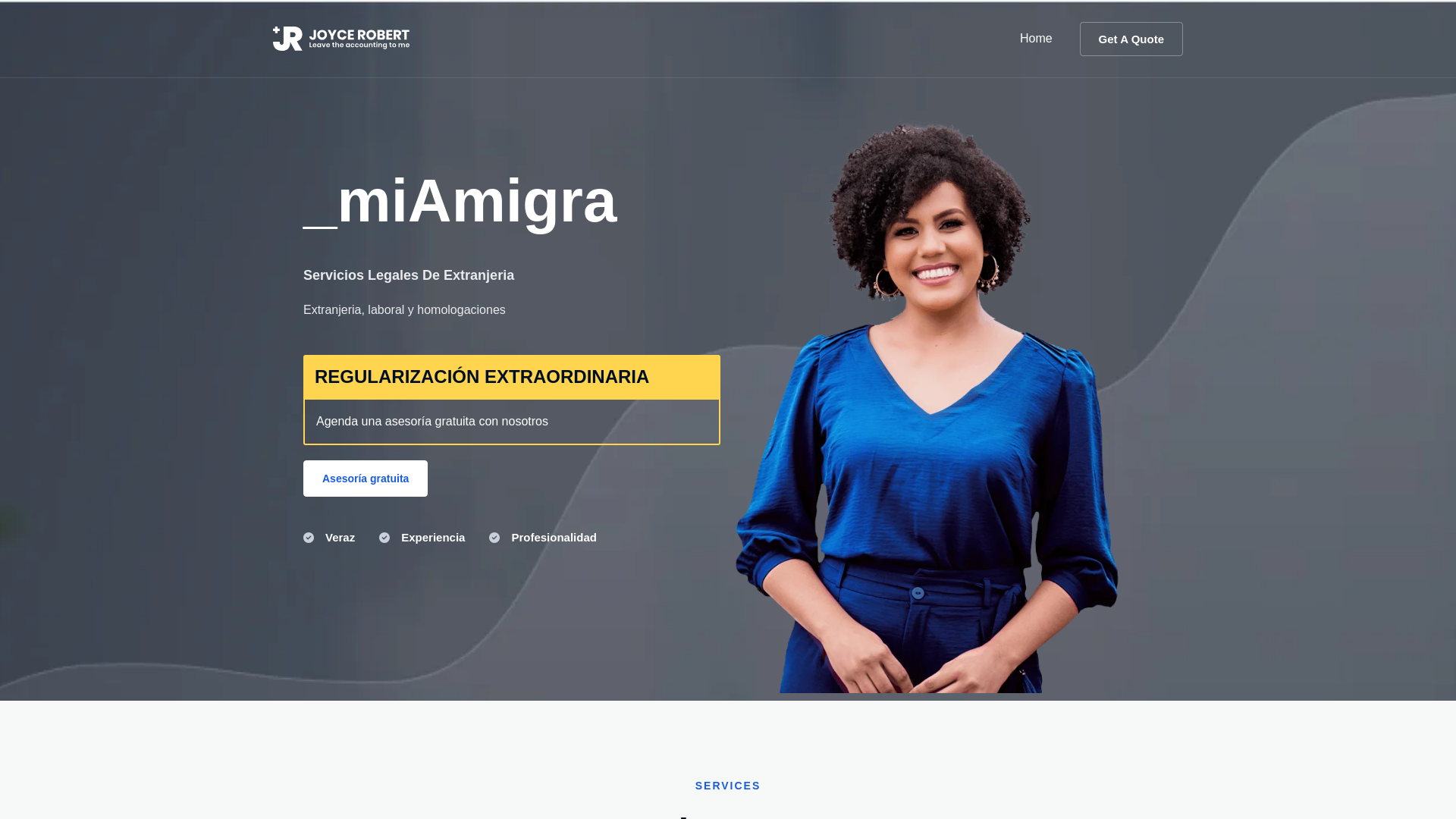 website screenshot of https://miamigra.com/