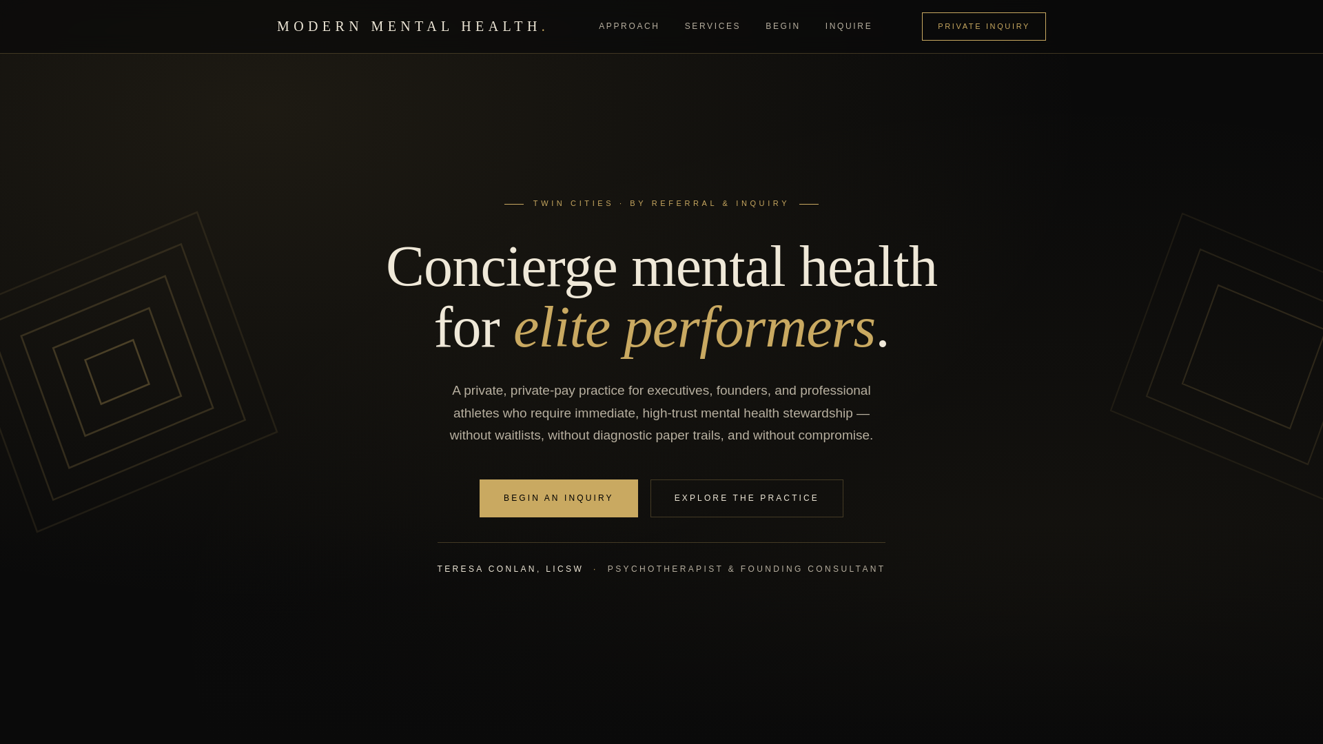 website screenshot of https://modernmentalhealthmn.com/