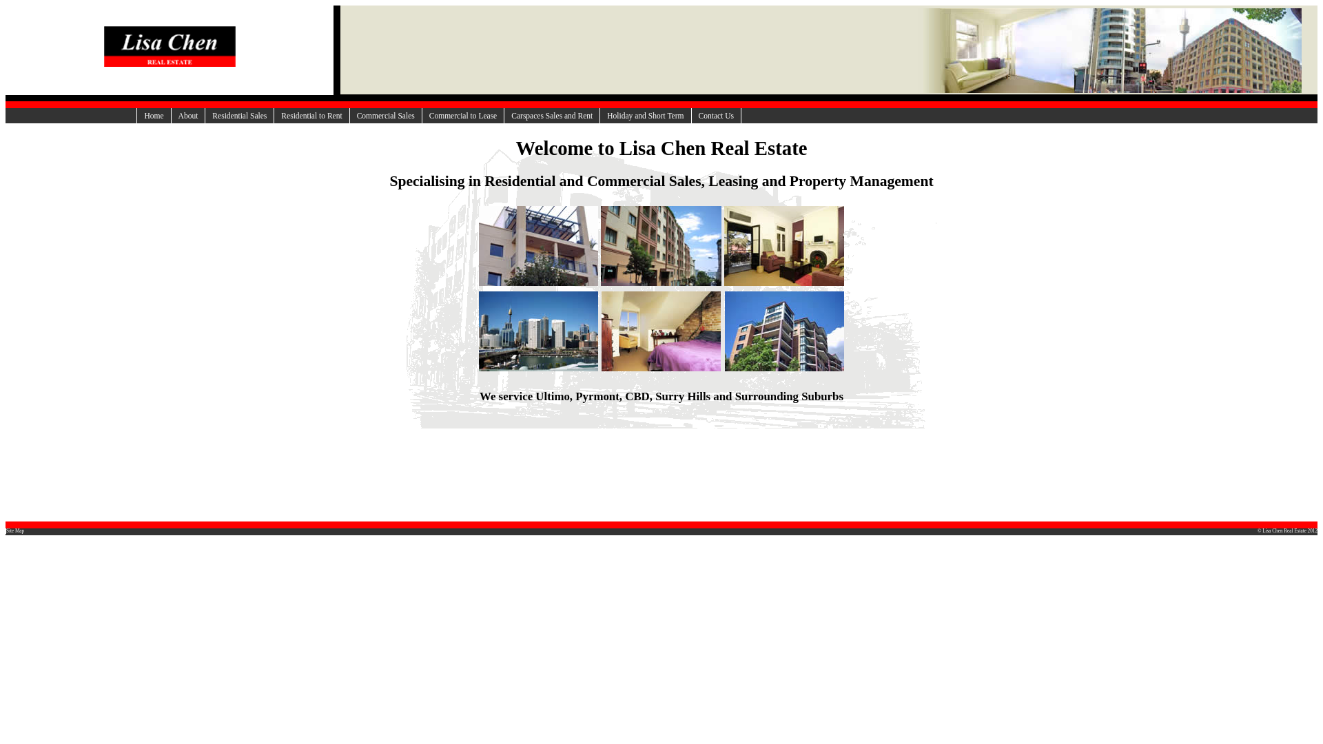 website screenshot of https://lisachen.online/