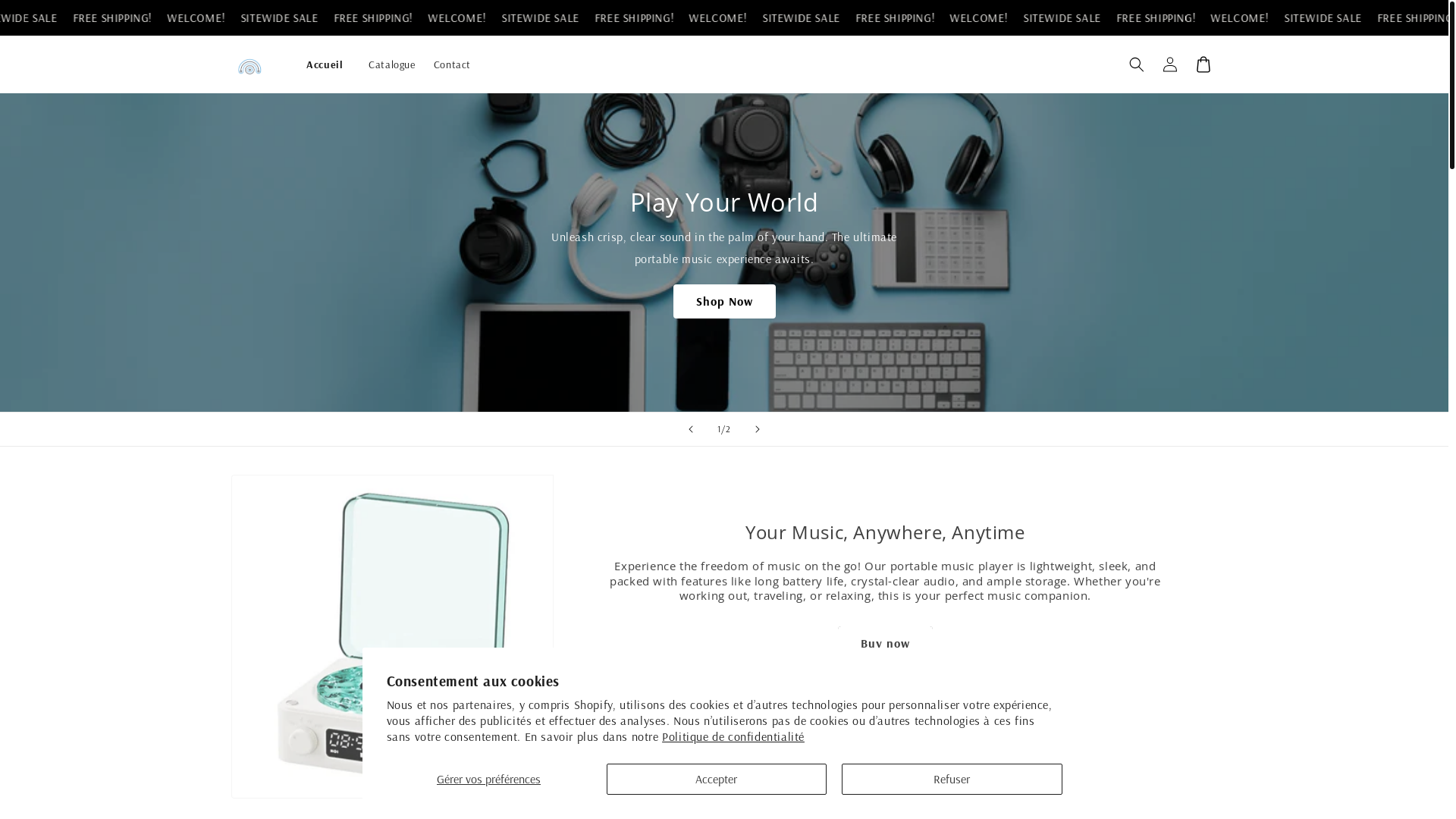 website screenshot of https://nouvelletechtop1.com/