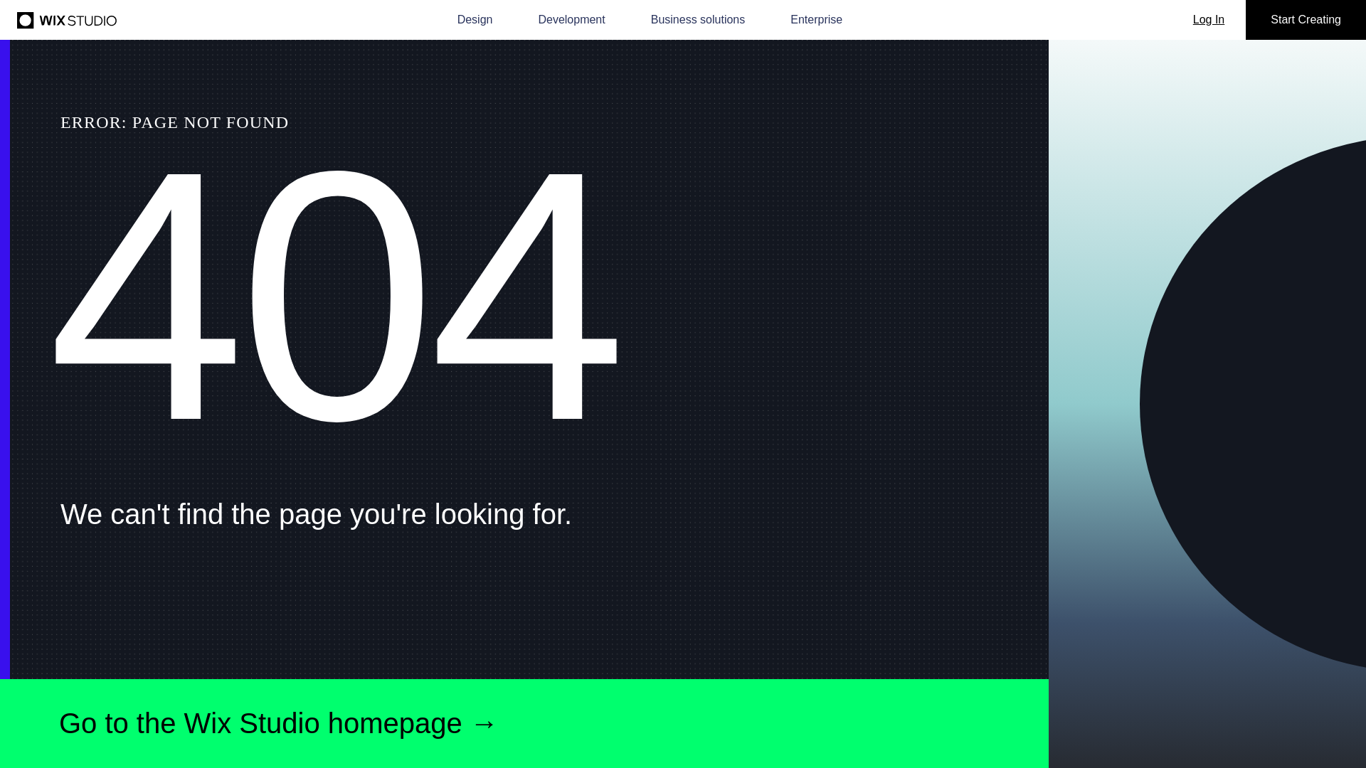 website screenshot of https://gloabl-suites-nav.wixstudio.com