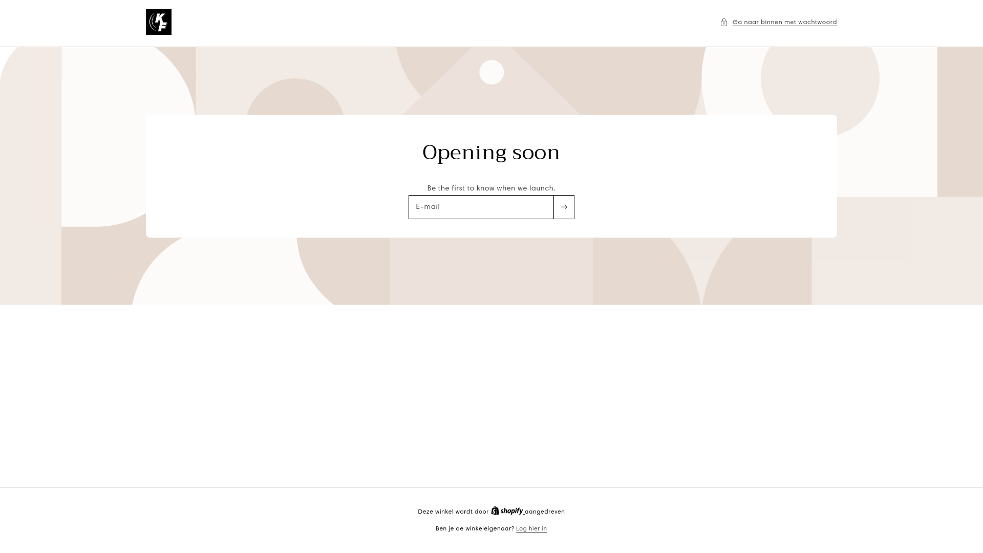 website screenshot of https://kickzfresh-nl.com/