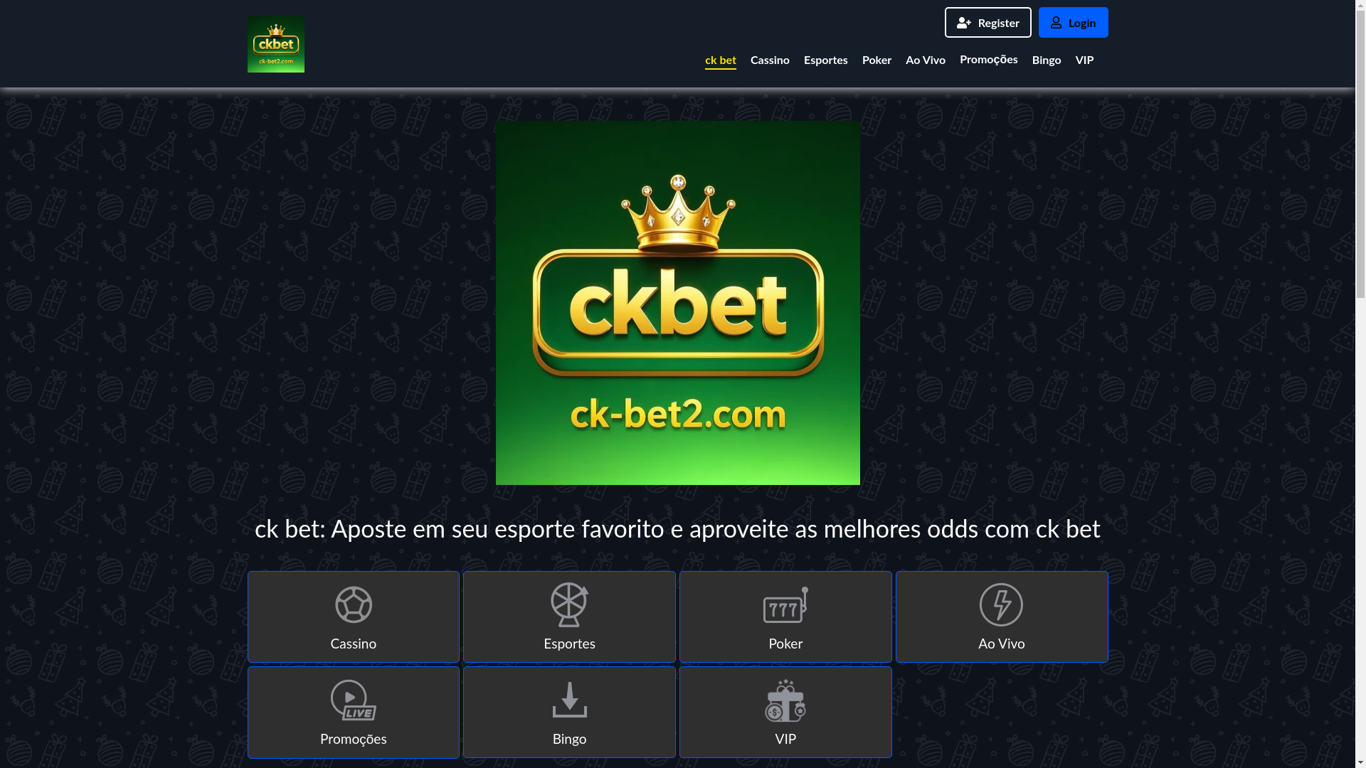 website screenshot of https://ck-bet2.com/