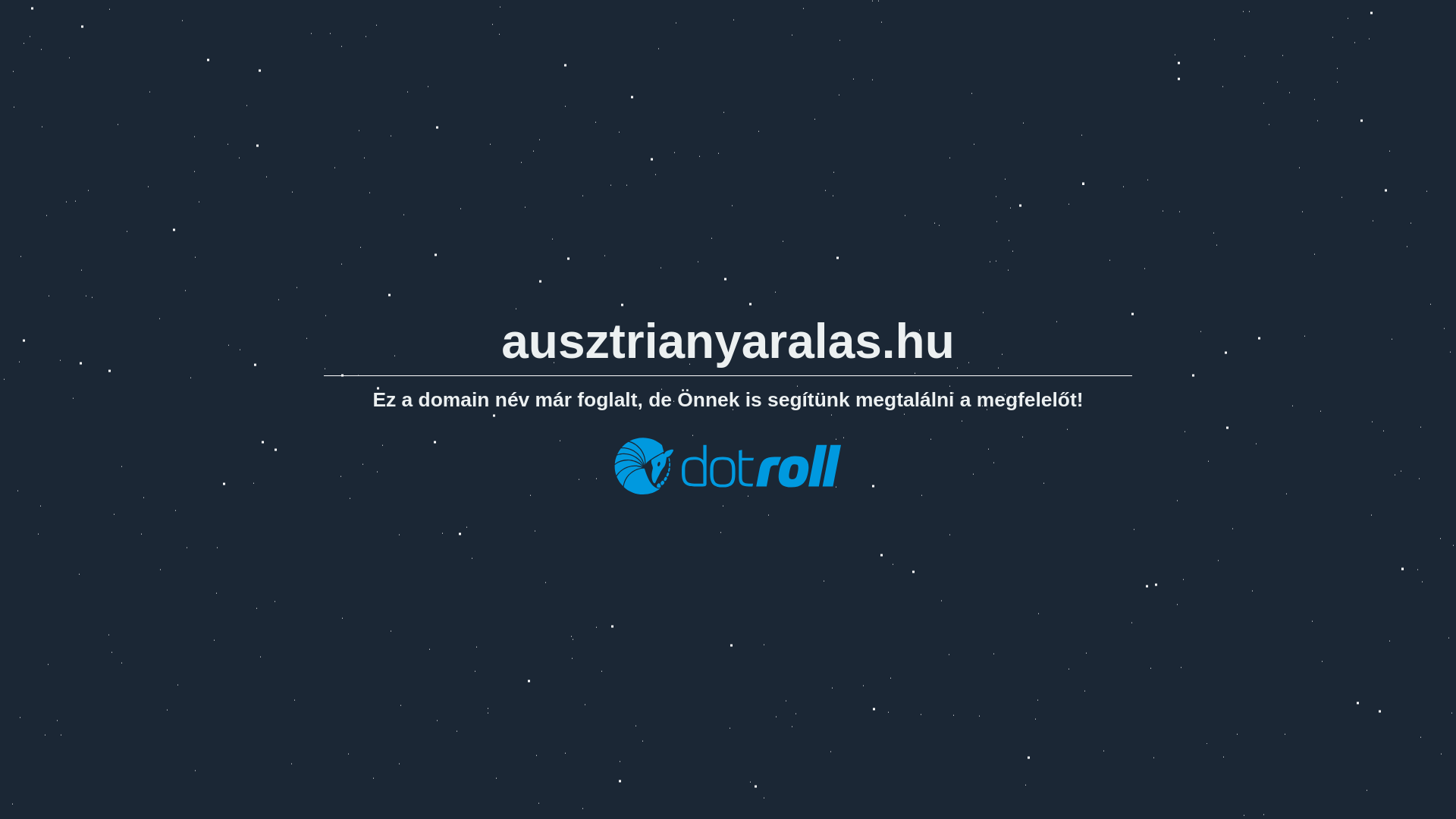 website screenshot of https://ausztrianyaralas.hu/
