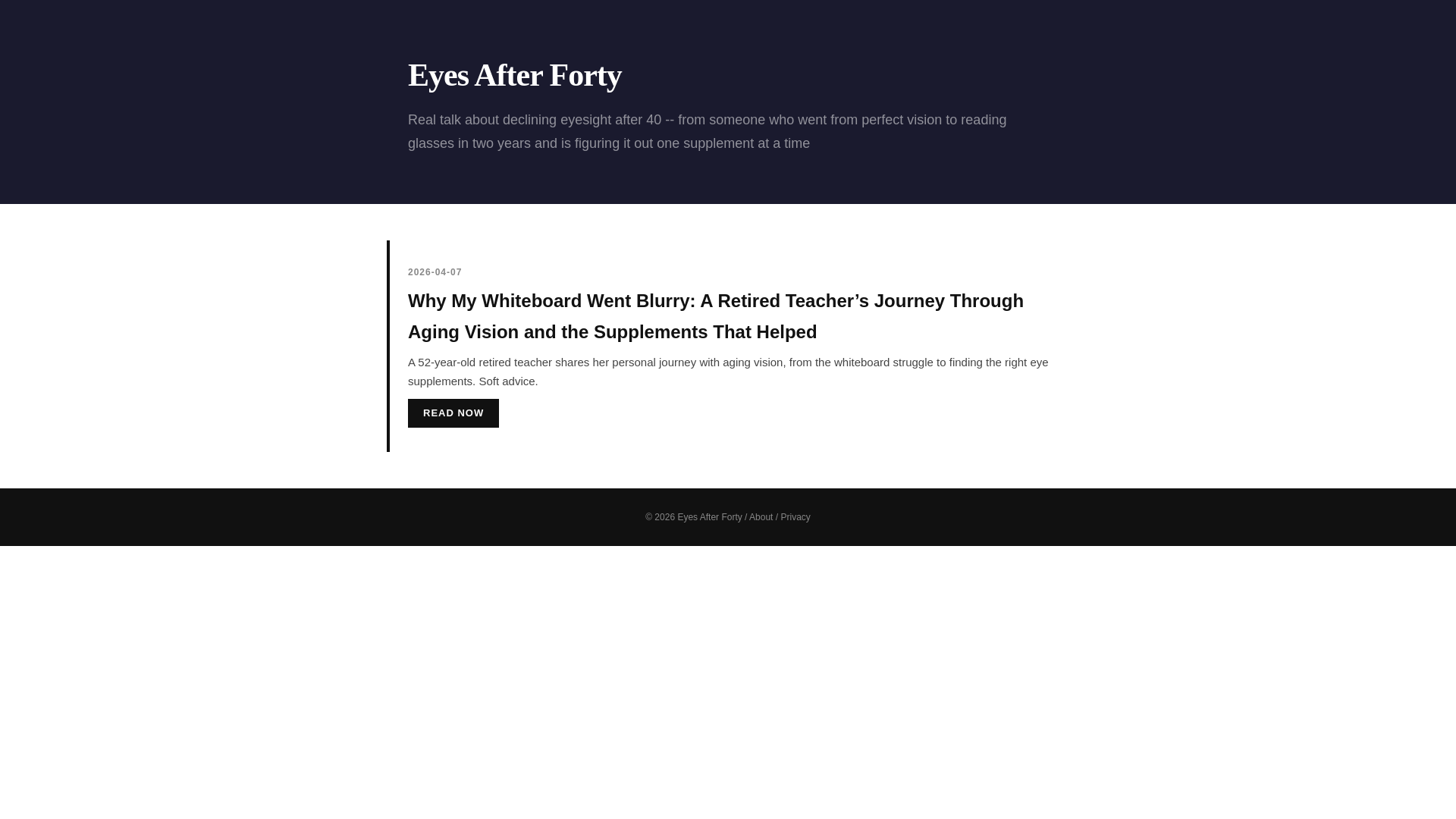 website screenshot of https://eye-health-aging.pages.dev/