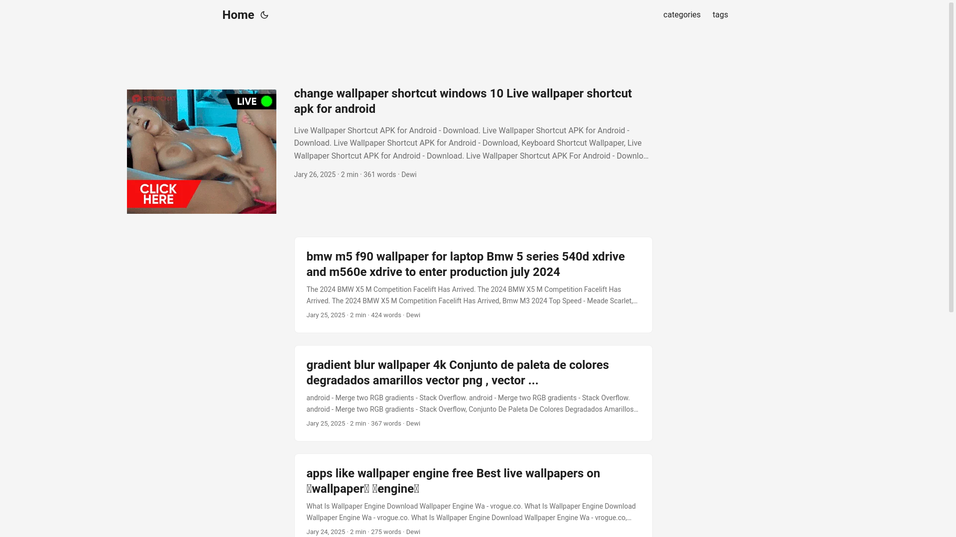 website screenshot of https://desktopwallpaperstore.pages.dev/
