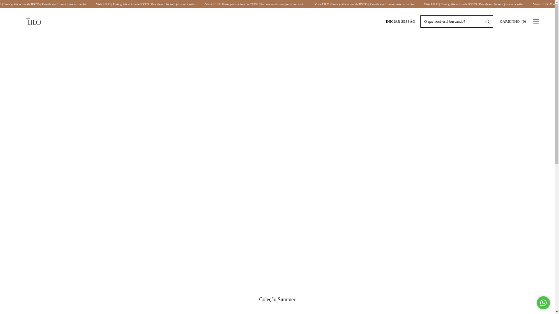 website screenshot of https://vistalilo.com.br/
