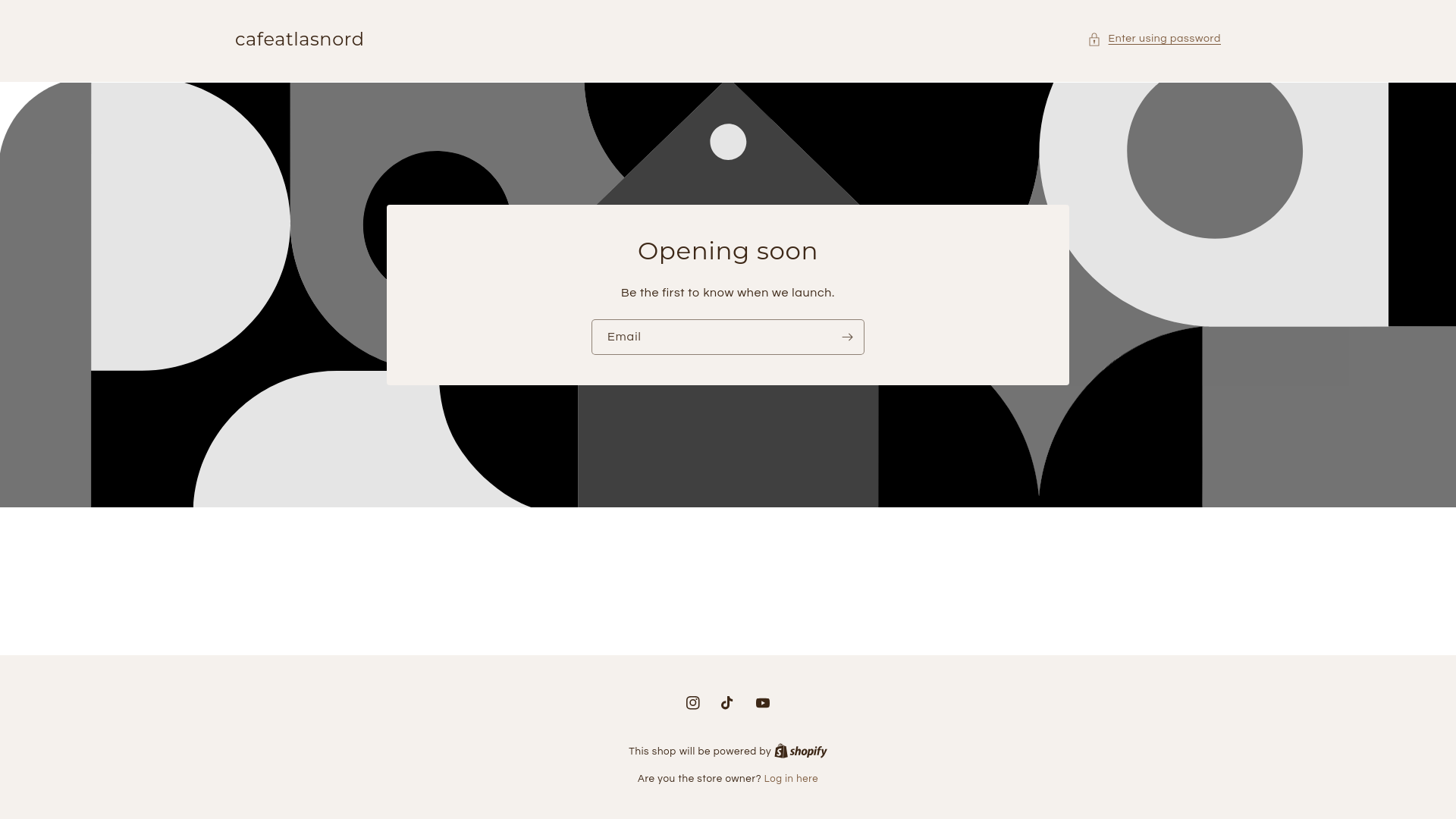 website screenshot of https://atlasnordcoffee.ca/