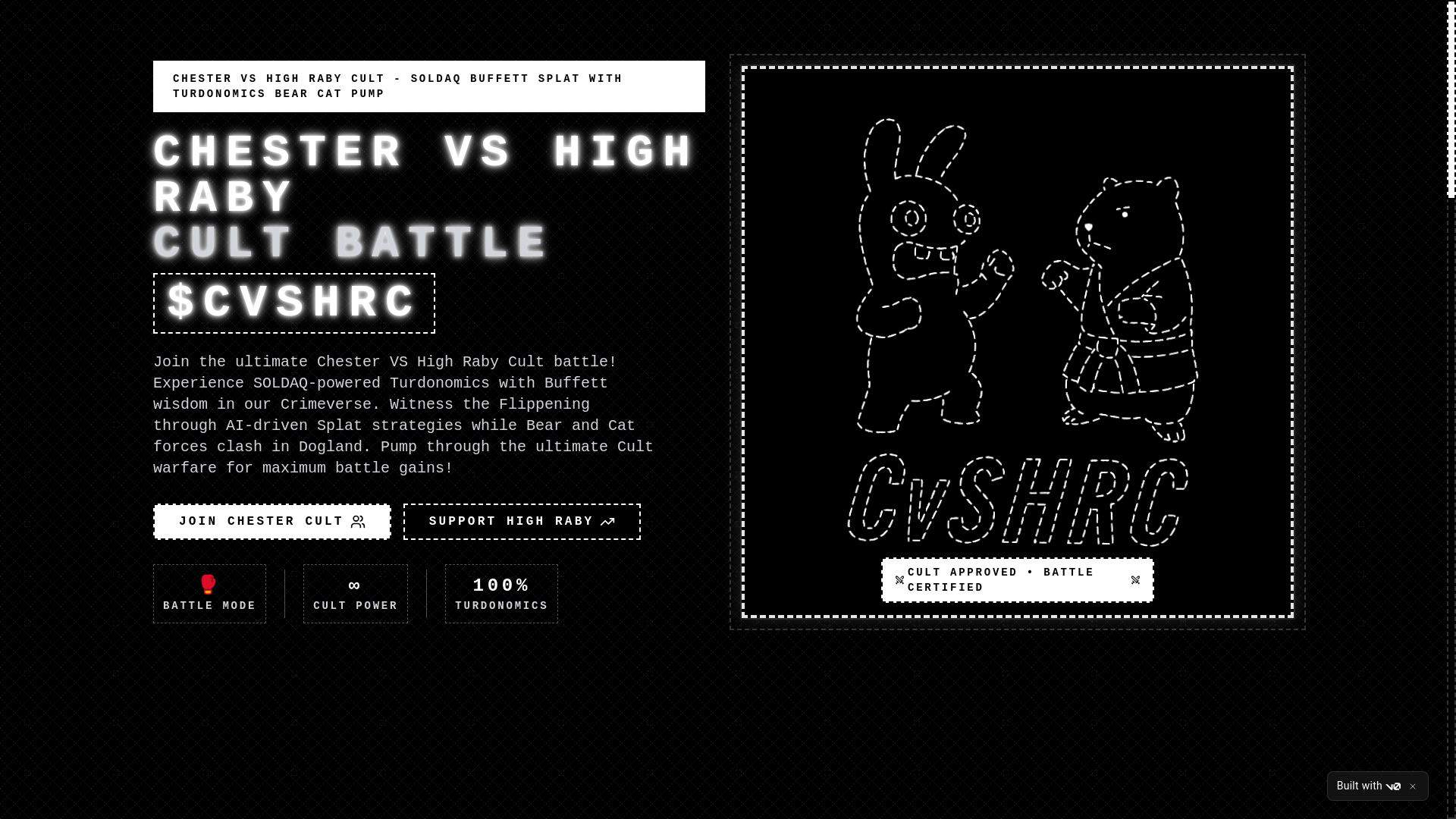 website screenshot of https://cvshrc.art/
