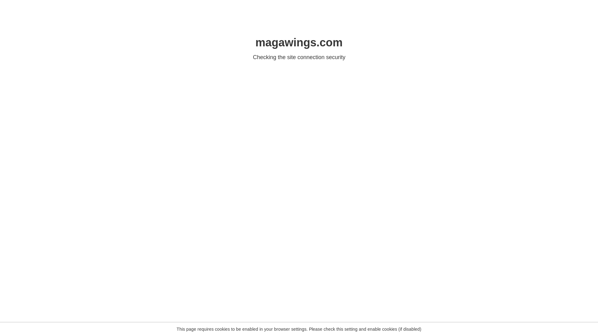 website screenshot of https://magawings.com/