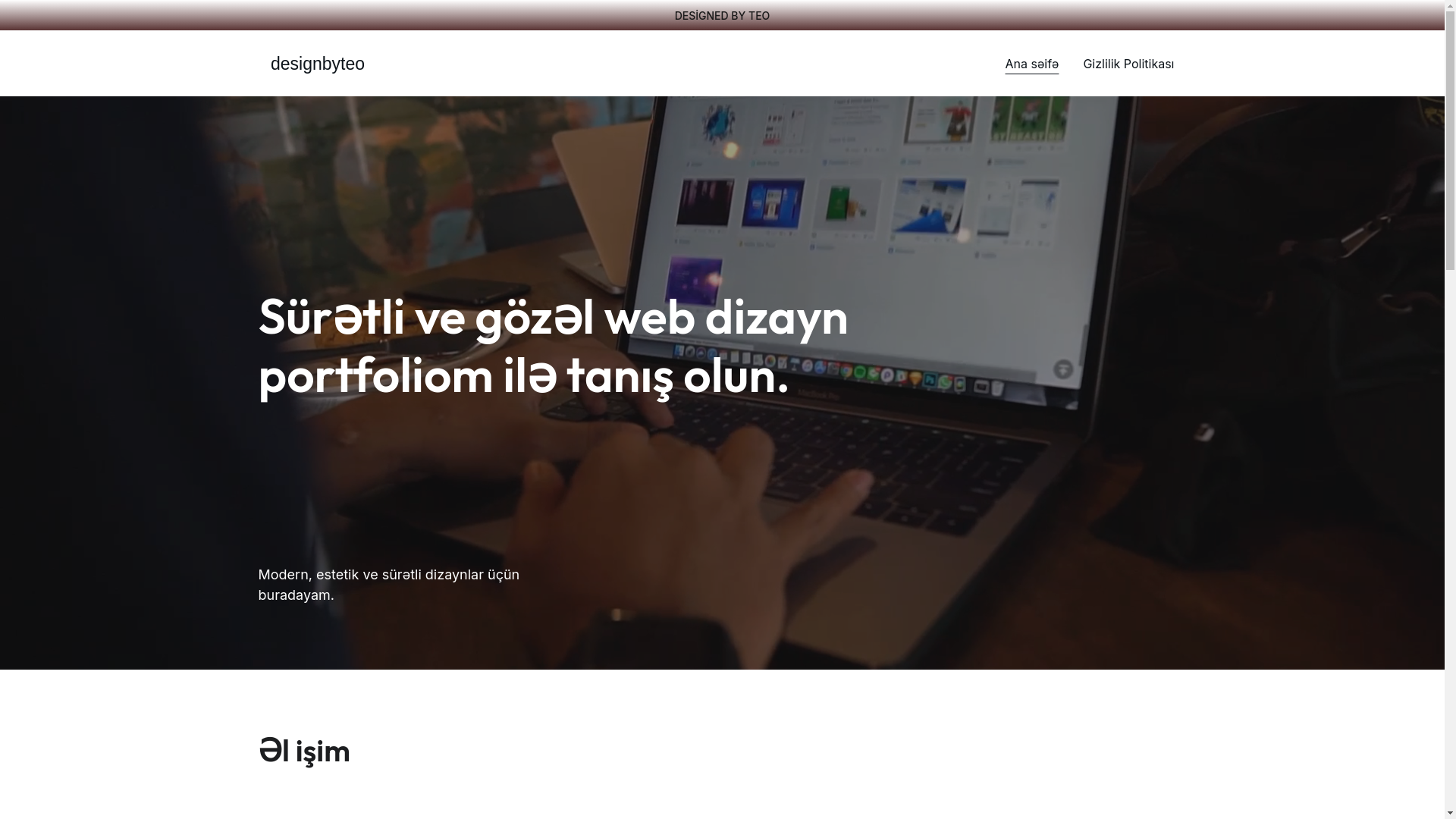 website screenshot of https://designbyteo.com/