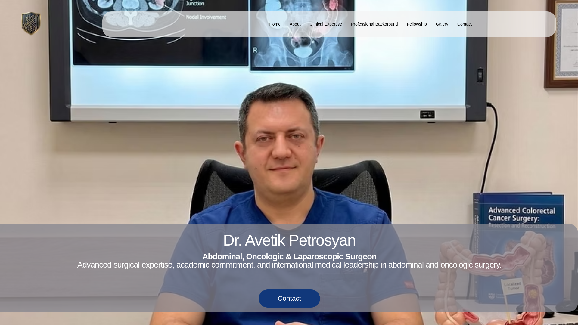 website screenshot of https://dravetikpetrosyan.com/