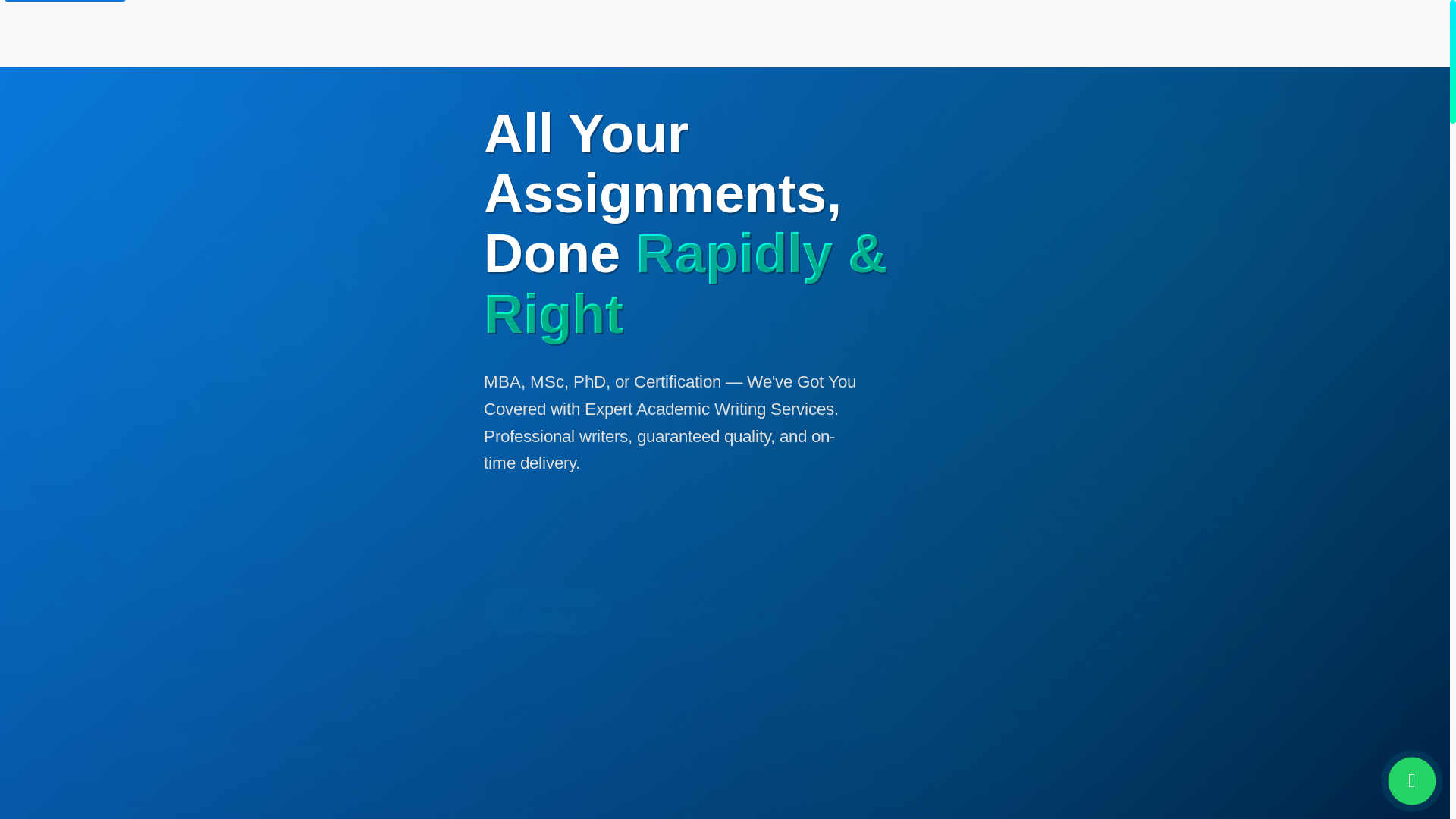website screenshot of https://rapidwriters.in/