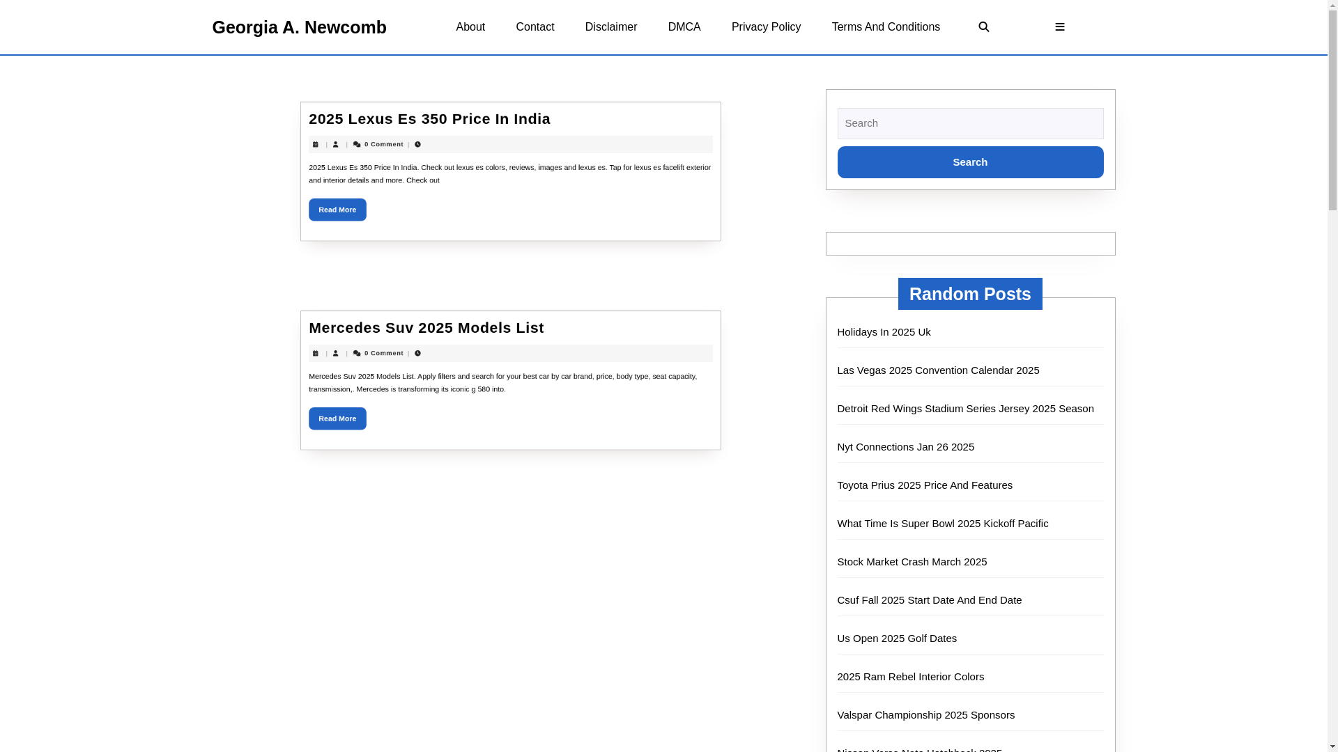 website screenshot of https://georgiaanewcomb.pages.dev/