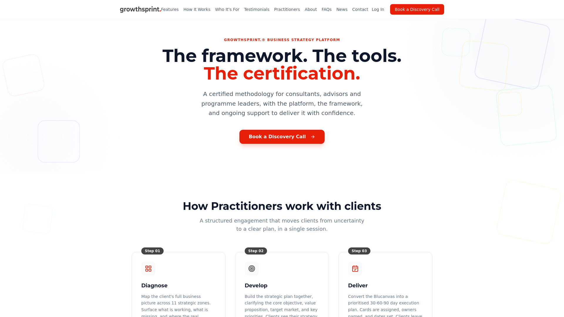 website screenshot of https://growthsprintblucanvas.com