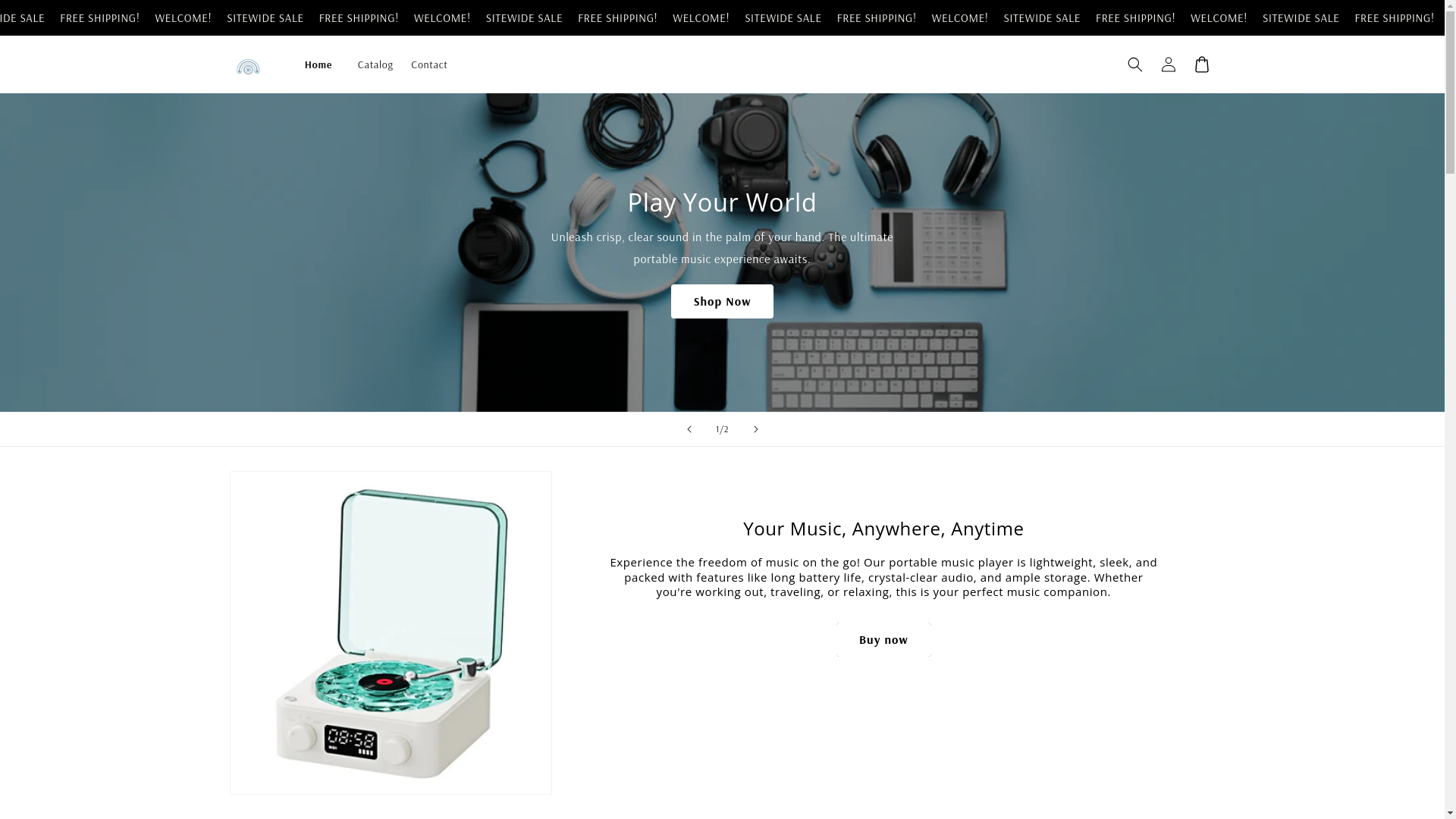 website screenshot of https://electronic10store.store/