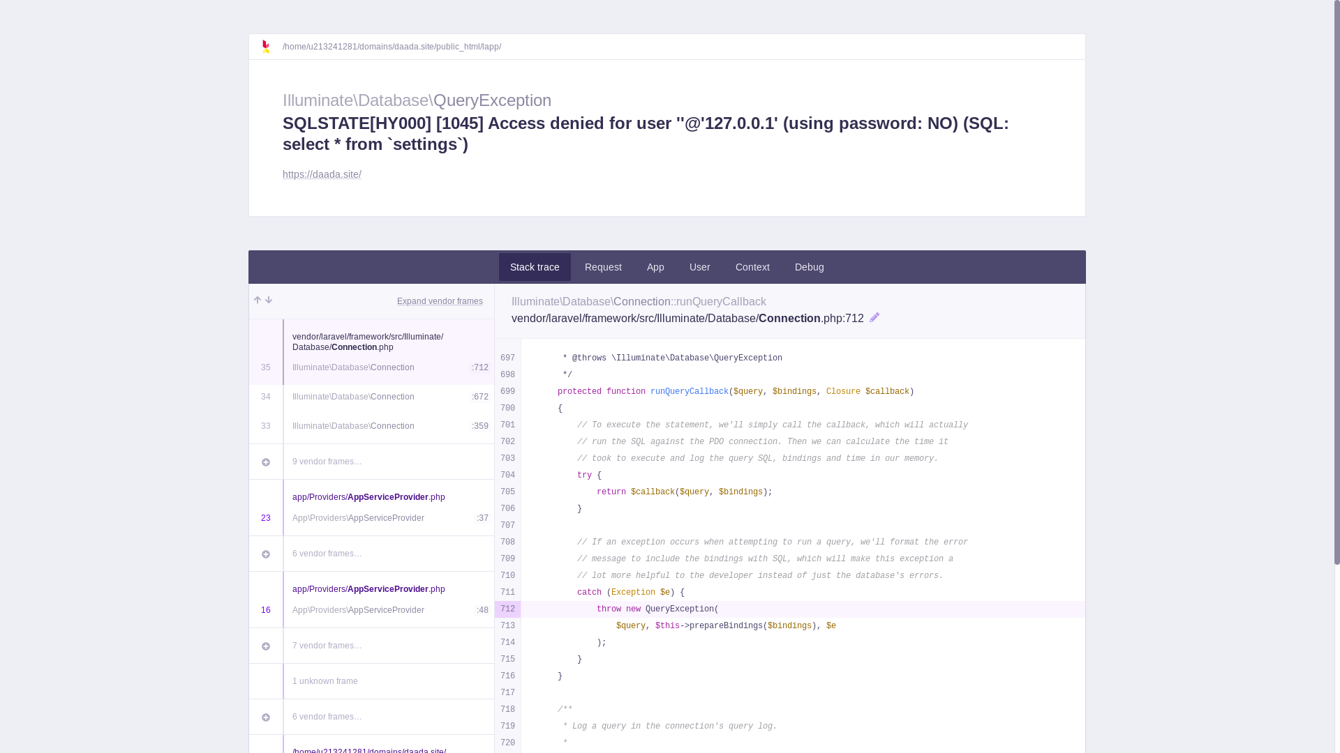 website screenshot of https://daada.site/