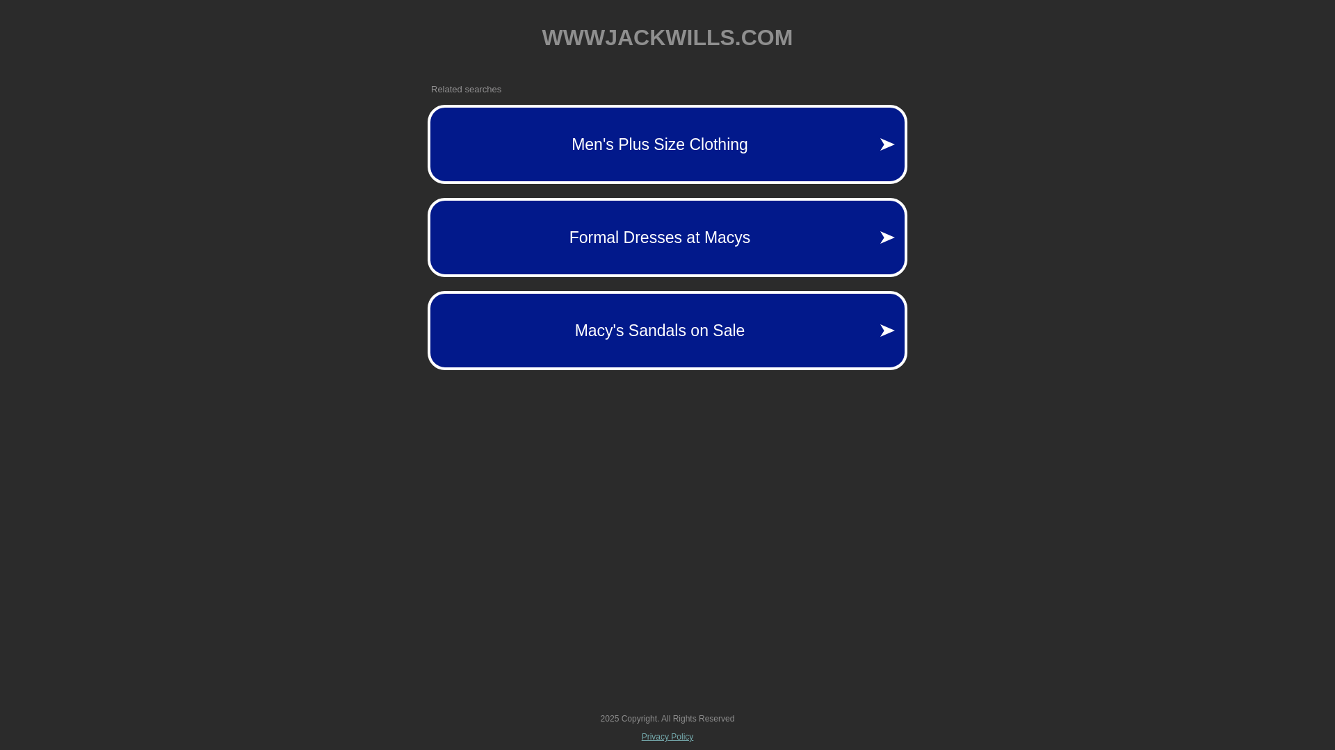 website screenshot of https://wwwjackwills.com/