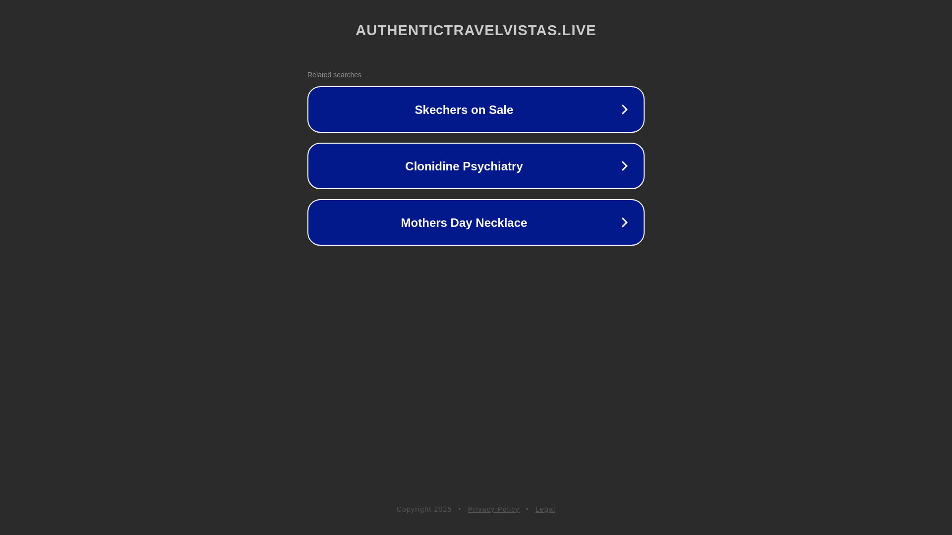 website screenshot of https://authentictravelvistas.live/