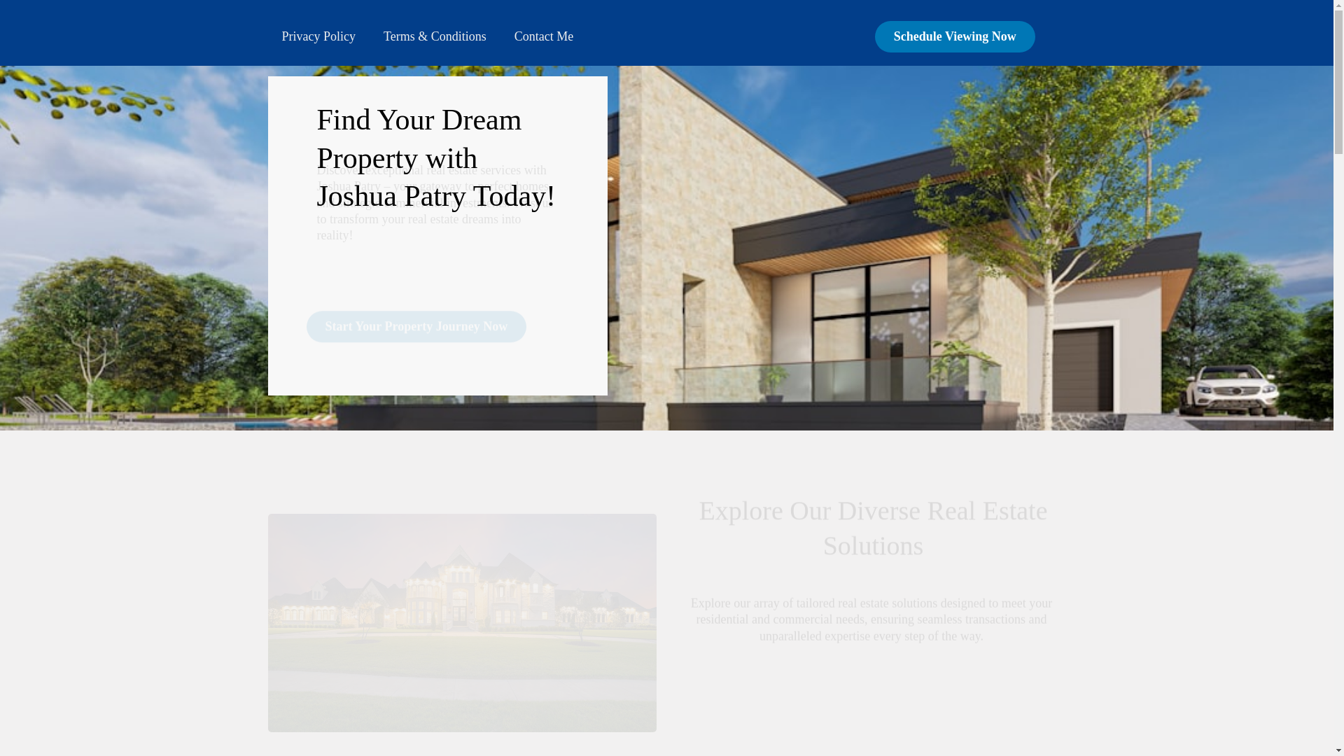 website screenshot of https://joshuapatryrealtor.com/