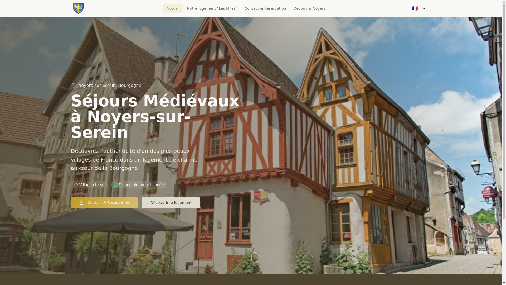 website screenshot of https://locationsnuceriennes.com/