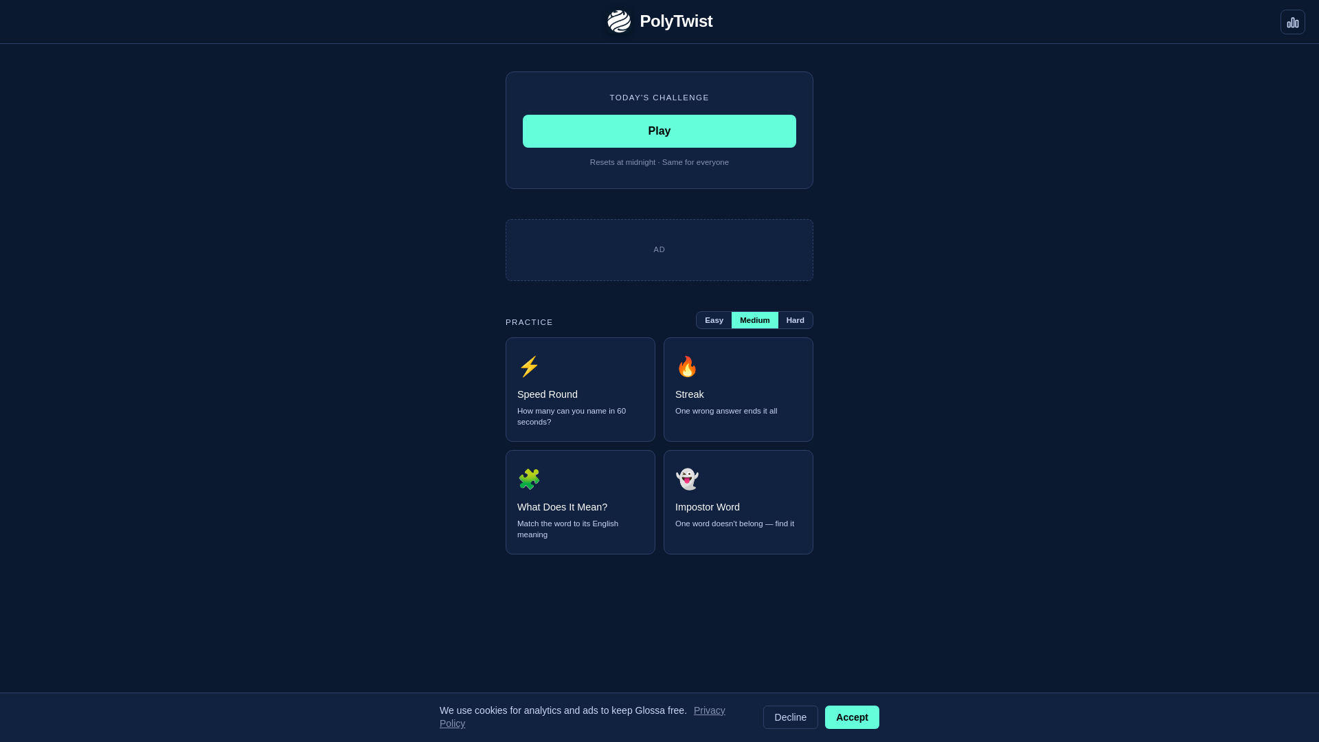 website screenshot of https://polytwist.pages.dev/