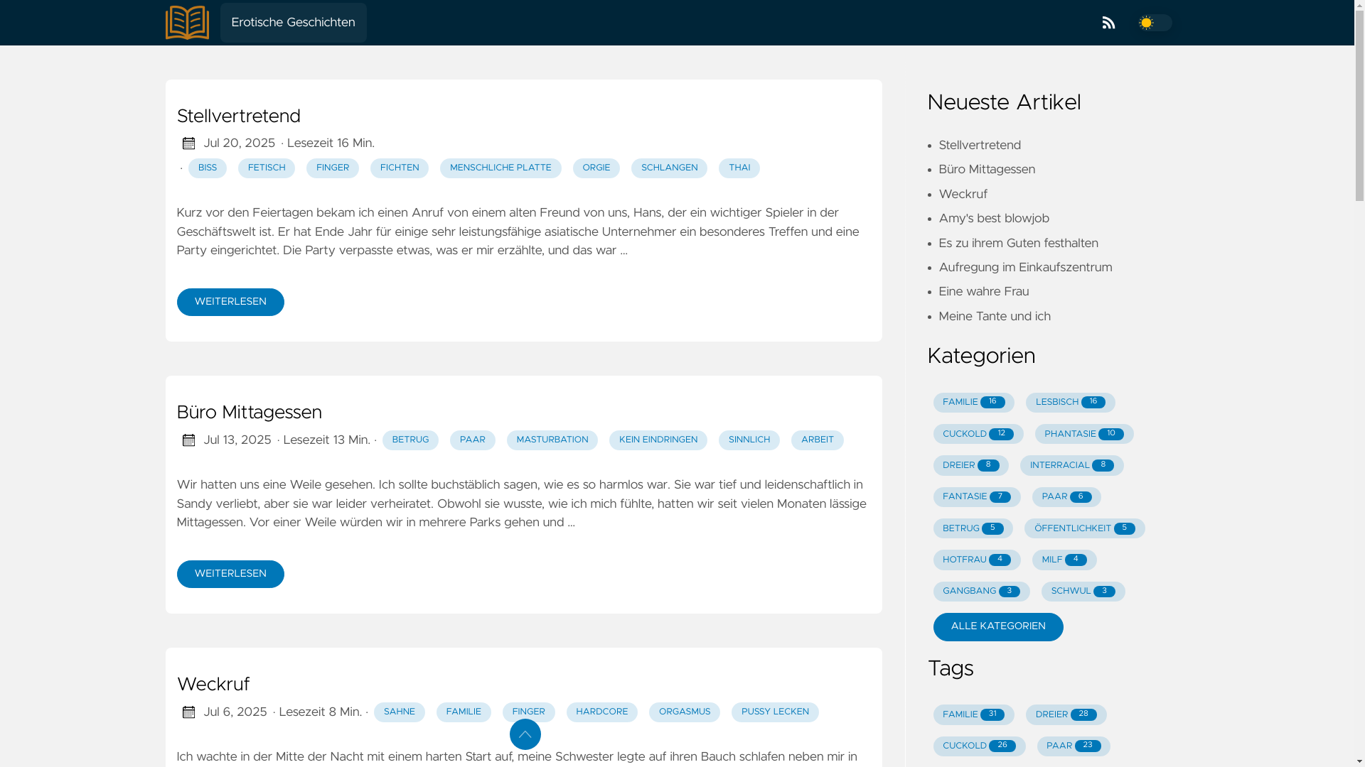 website screenshot of https://erotische-geschichten.pages.dev/