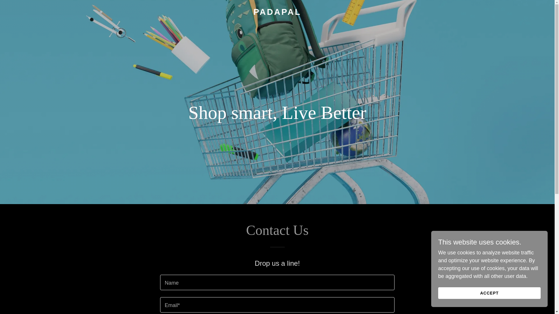 website screenshot of https://padapal.com/